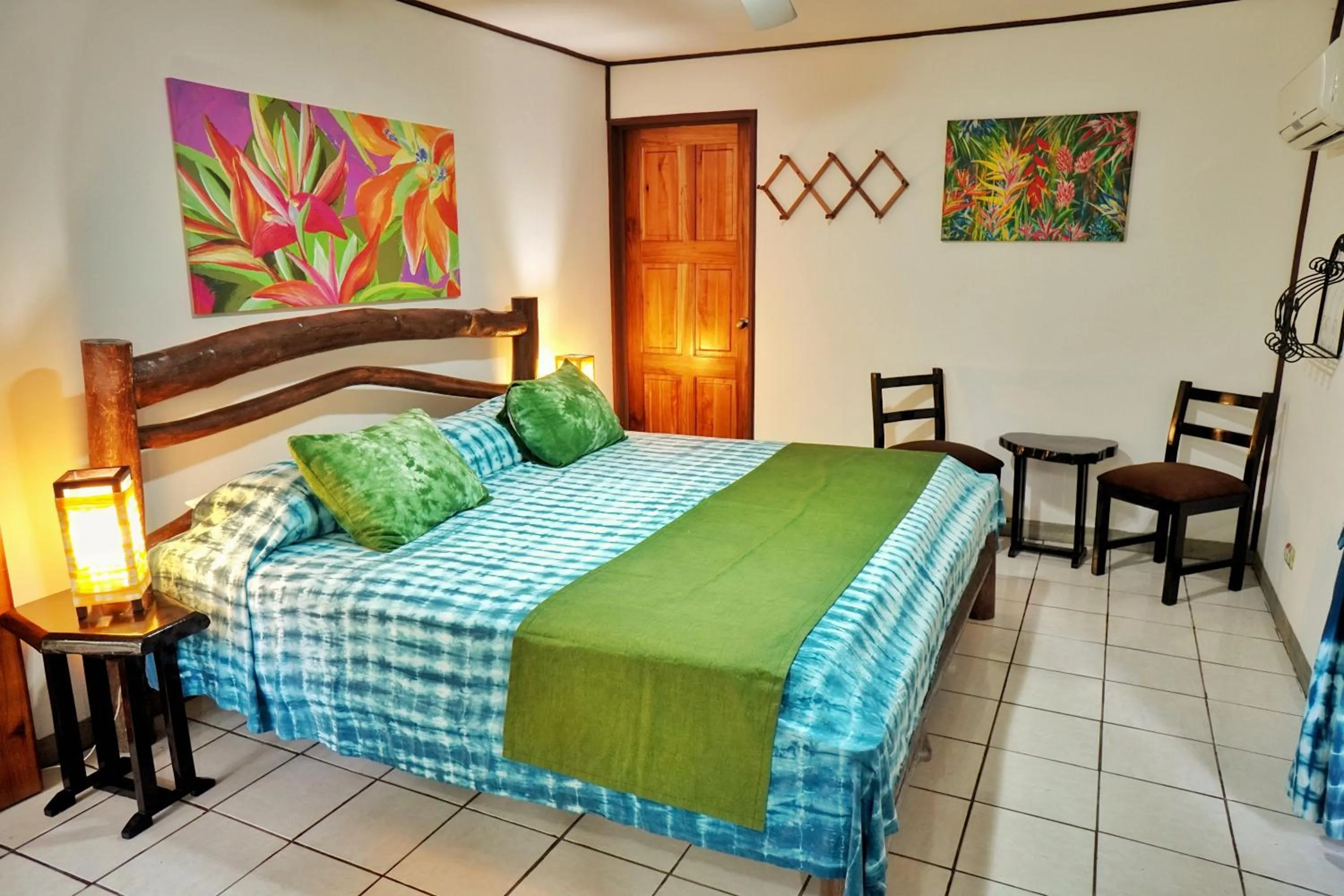 Bed in La Quinta Sarapiqui Lodge