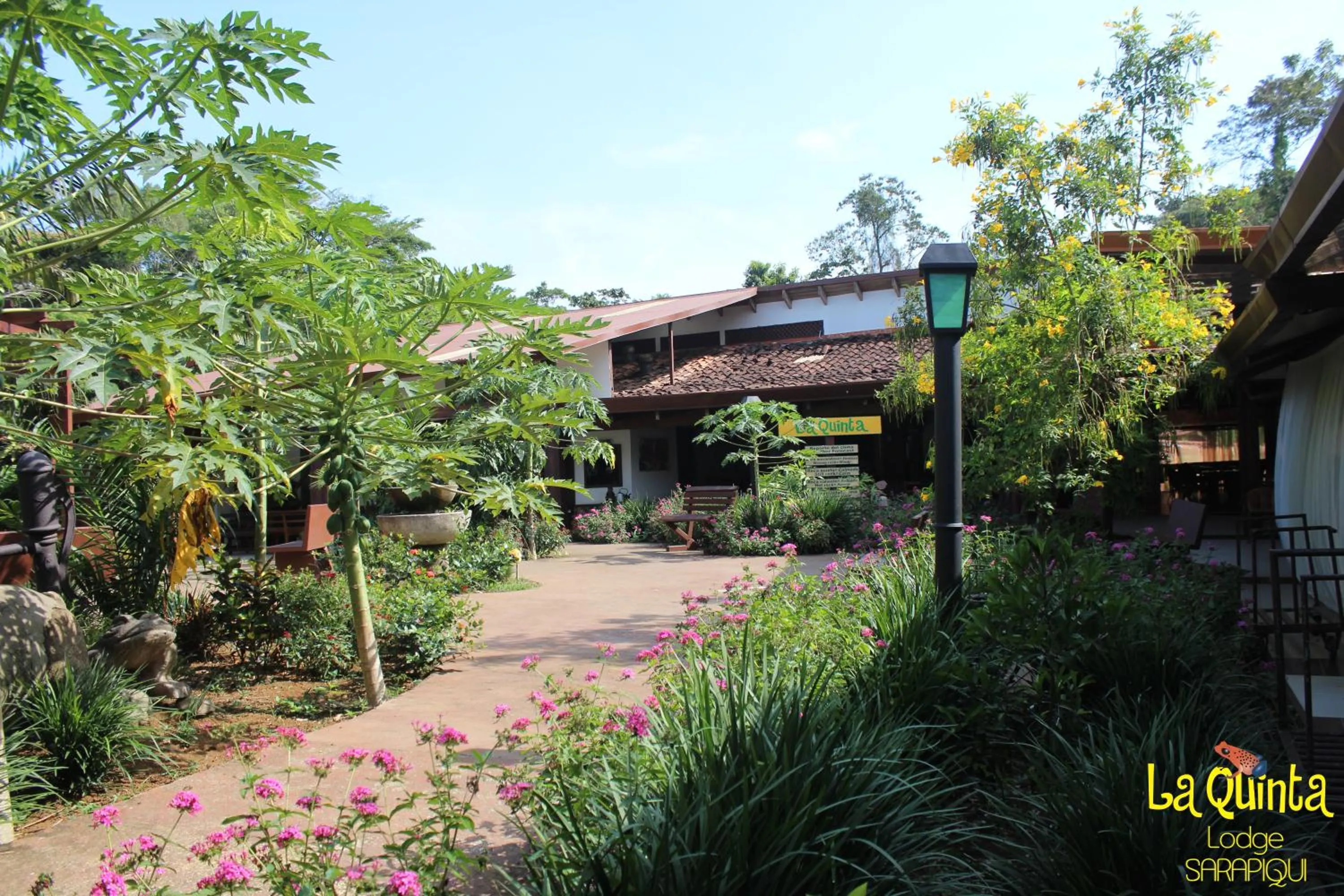 Garden in La Quinta Sarapiqui Lodge