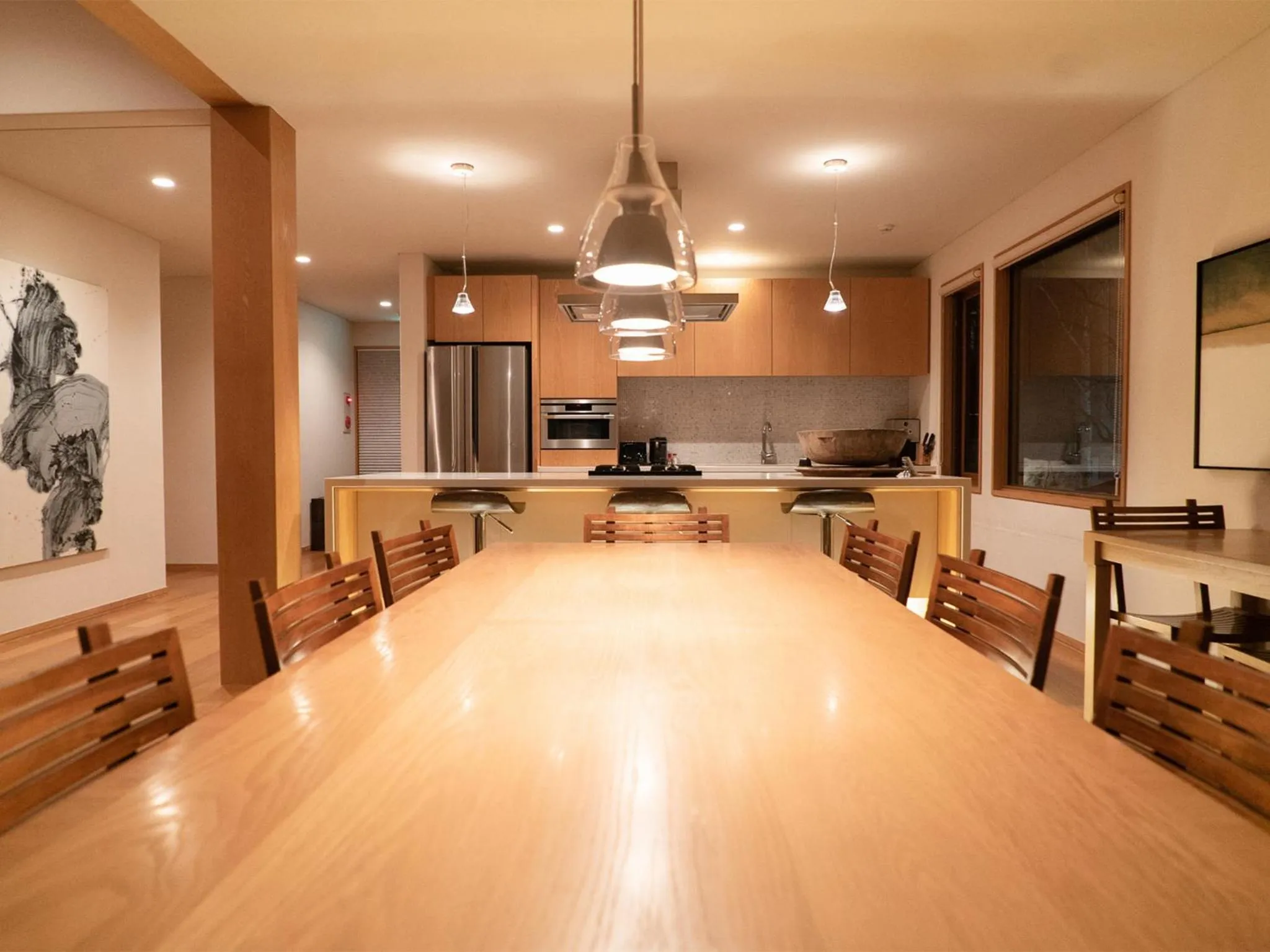 Kitchen or kitchenette in Seshu Chalet