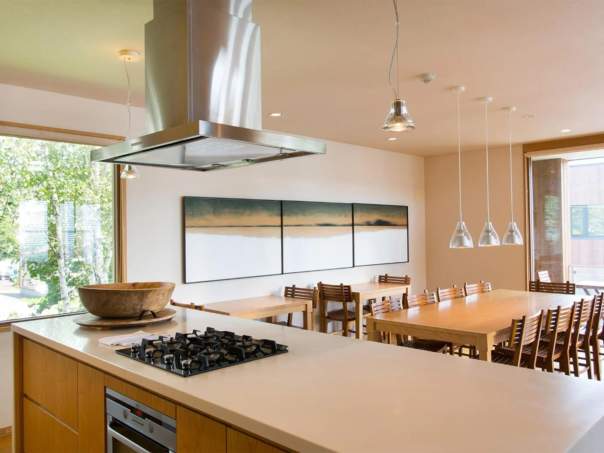 Kitchen or kitchenette in Seshu Chalet