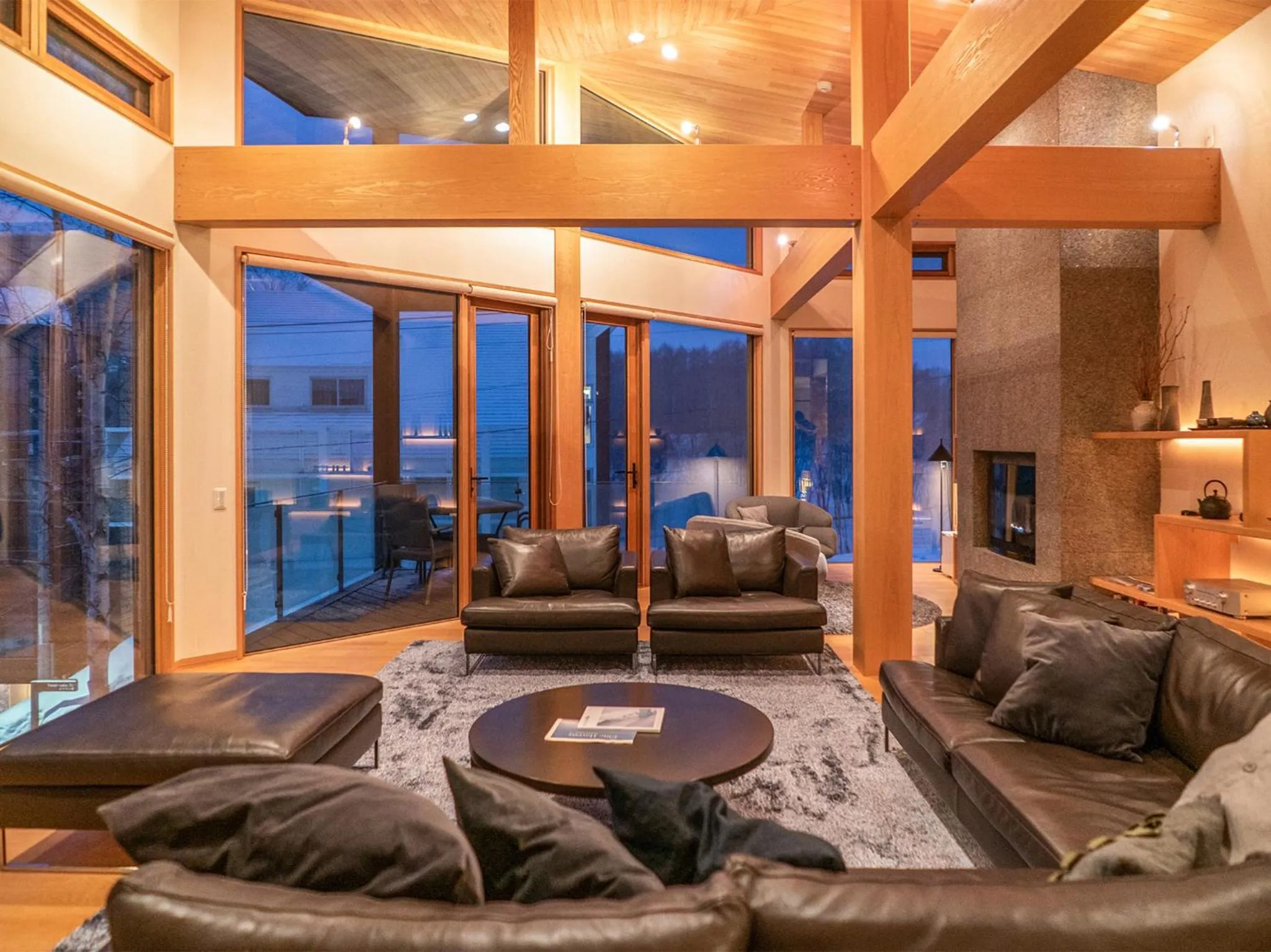 Living room in Seshu Chalet