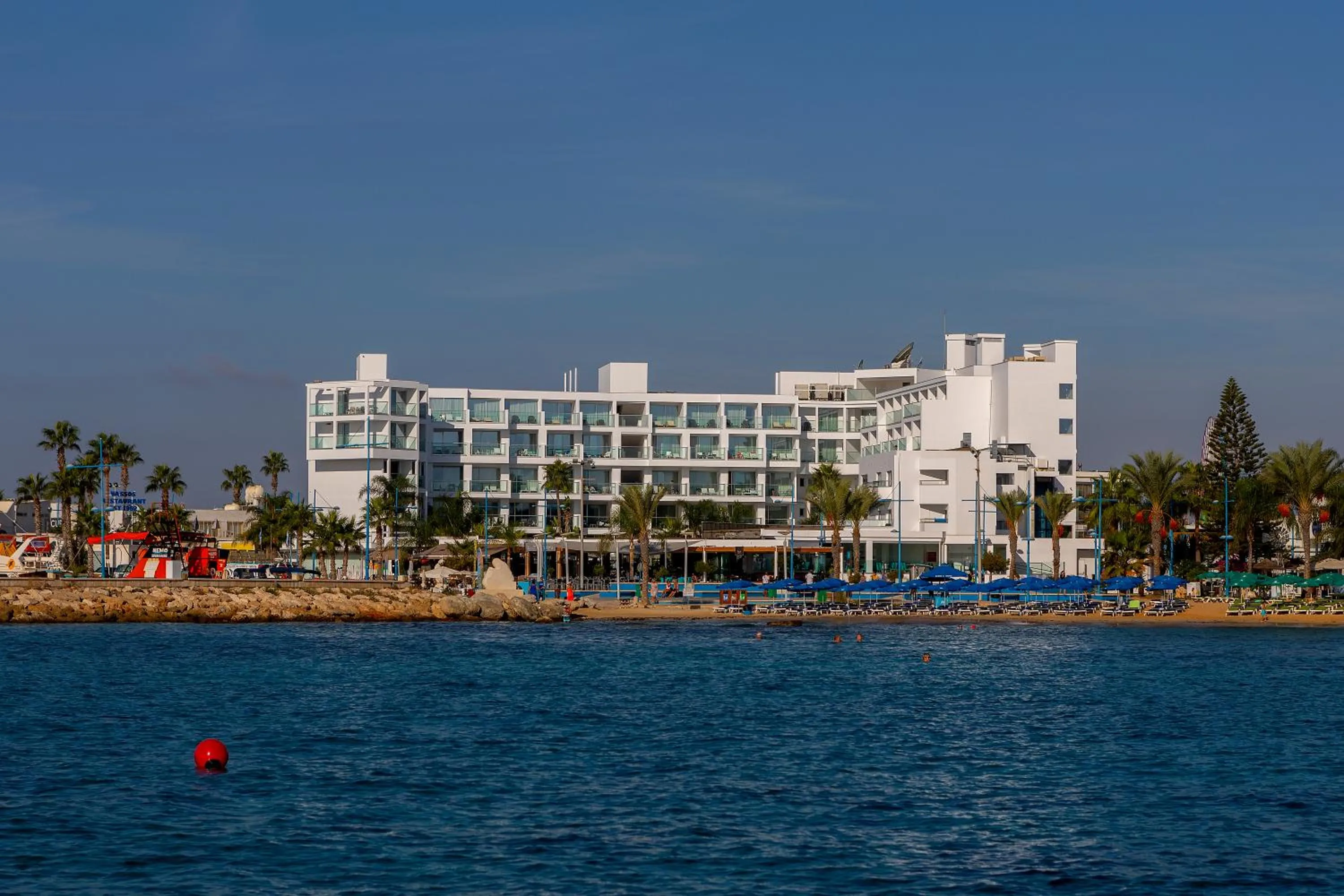 Property building in Limanaki Beach Hotel & Suites