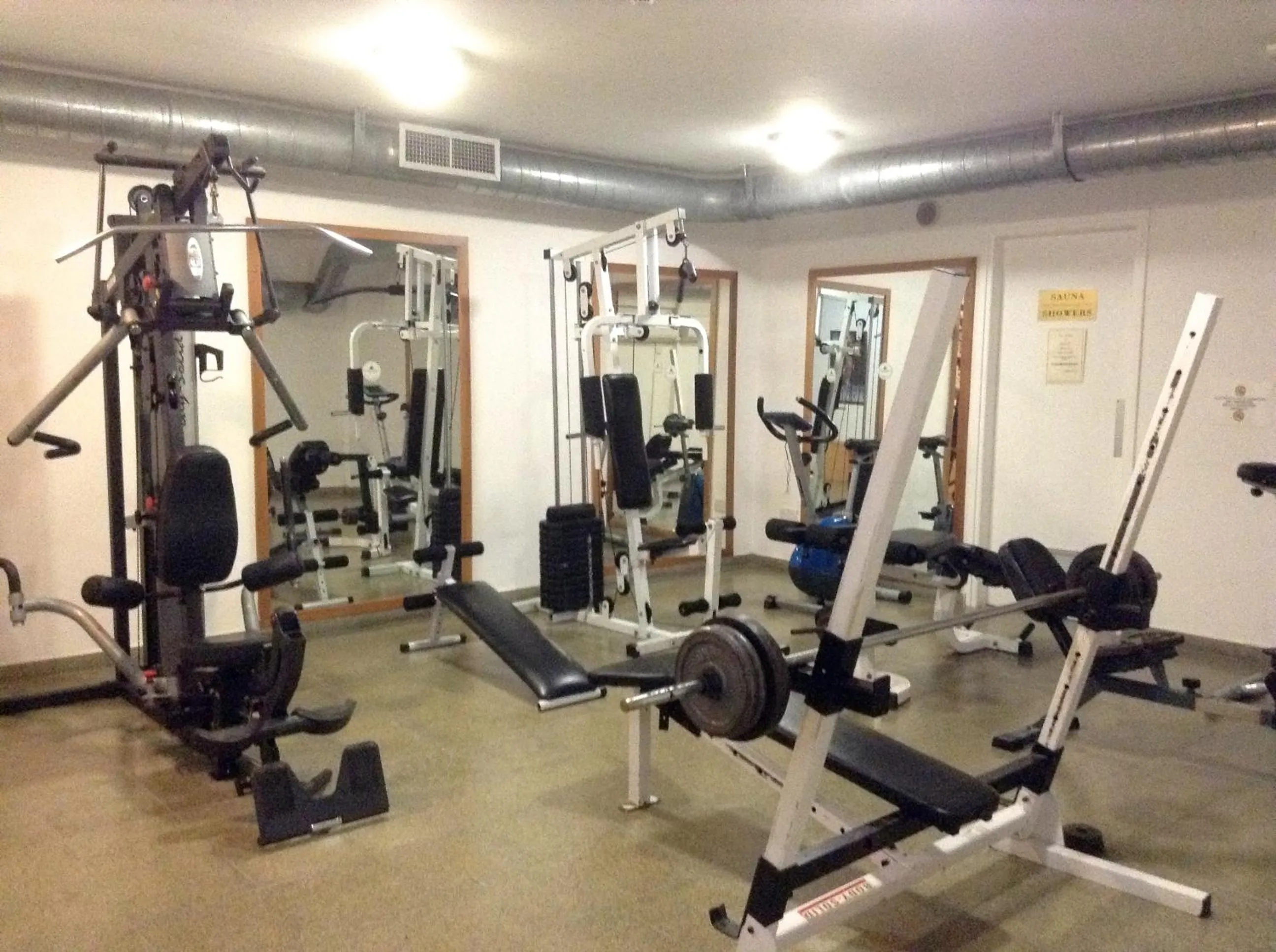 Fitness centre/facilities in Limanaki Beach Hotel & Suites