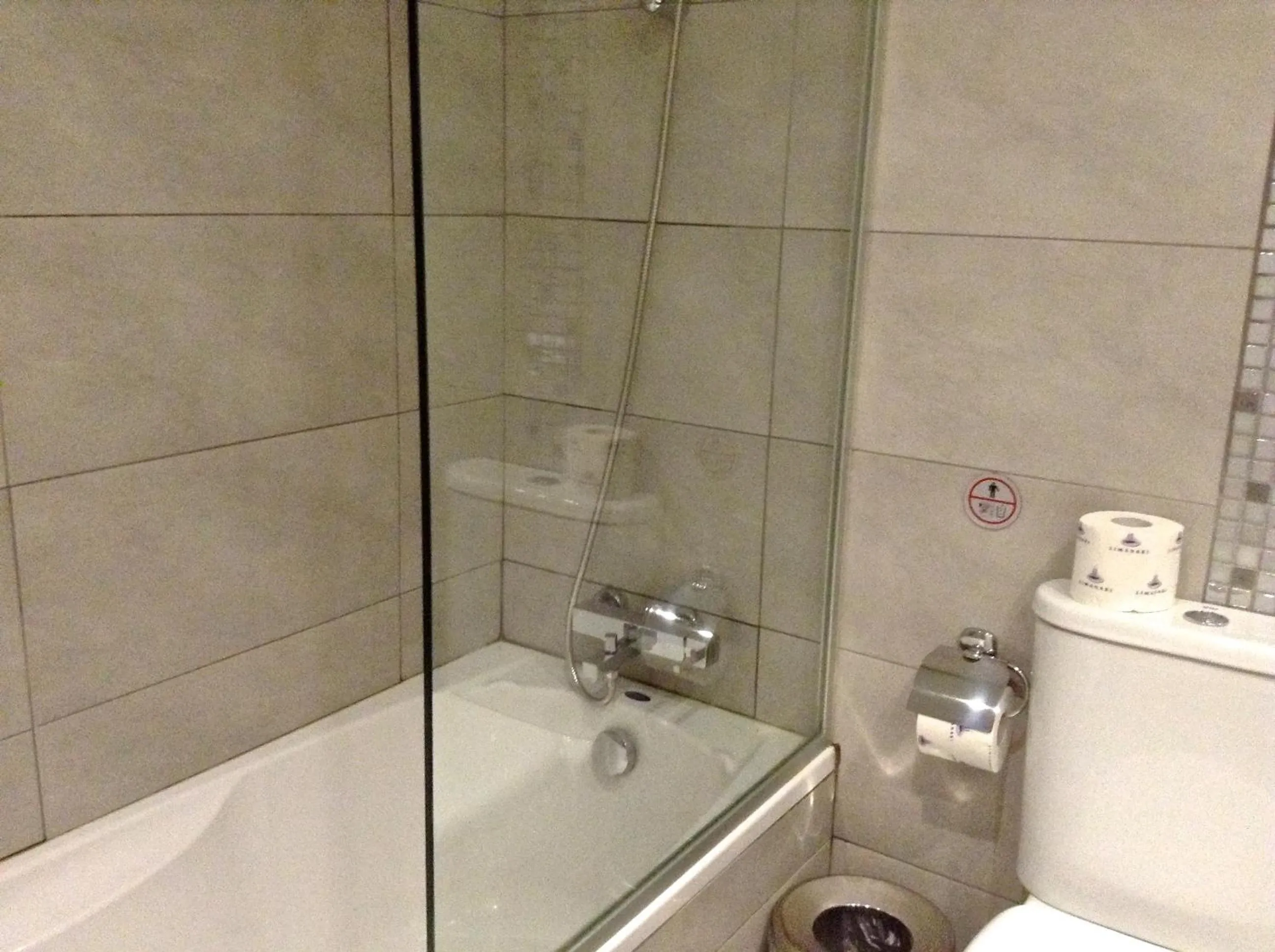 Bathroom in Limanaki Beach Hotel & Suites