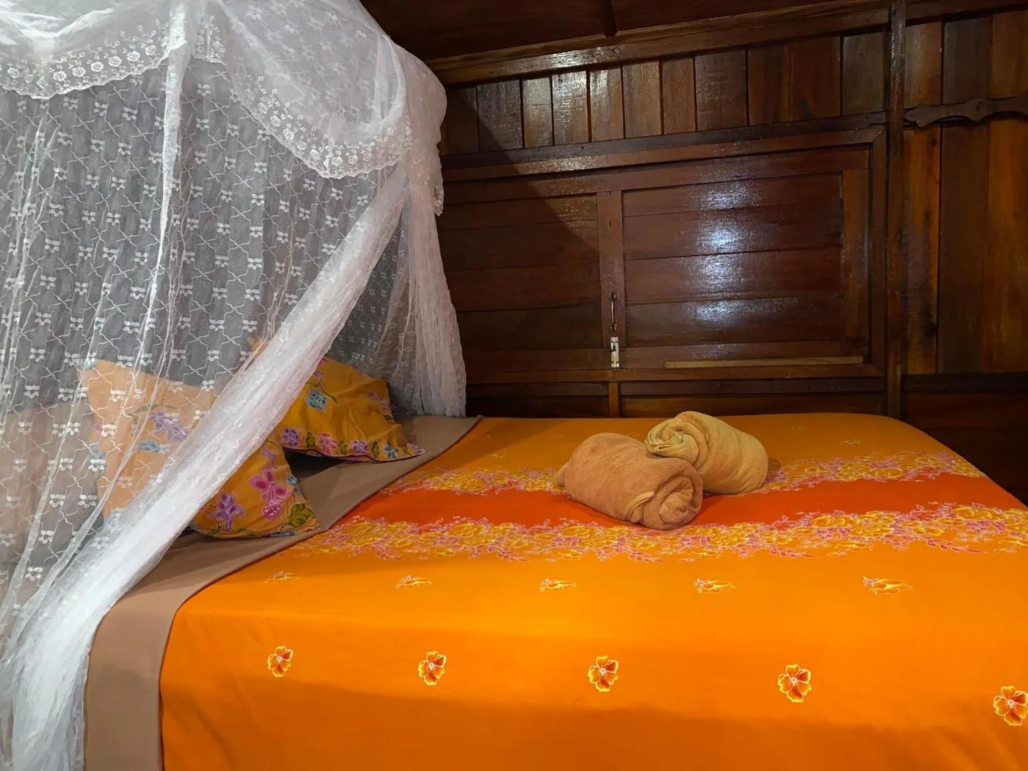 Bed in Sabai Corner Bungalows - SHA Extra Plus