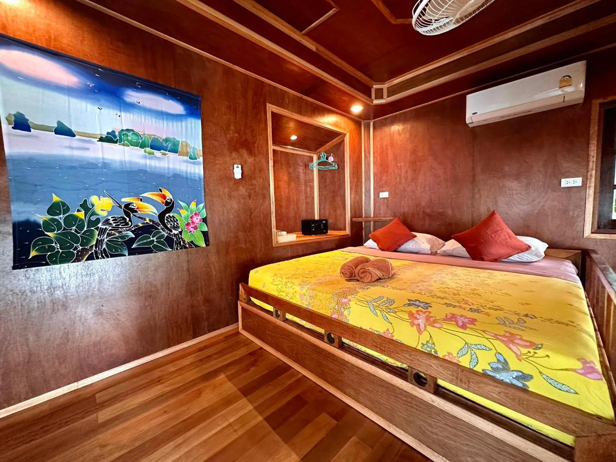 Bed in Sabai Corner Bungalows - SHA Extra Plus