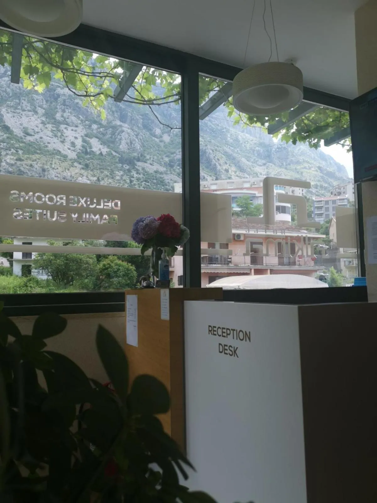 Lobby or reception in Hotel Alkima