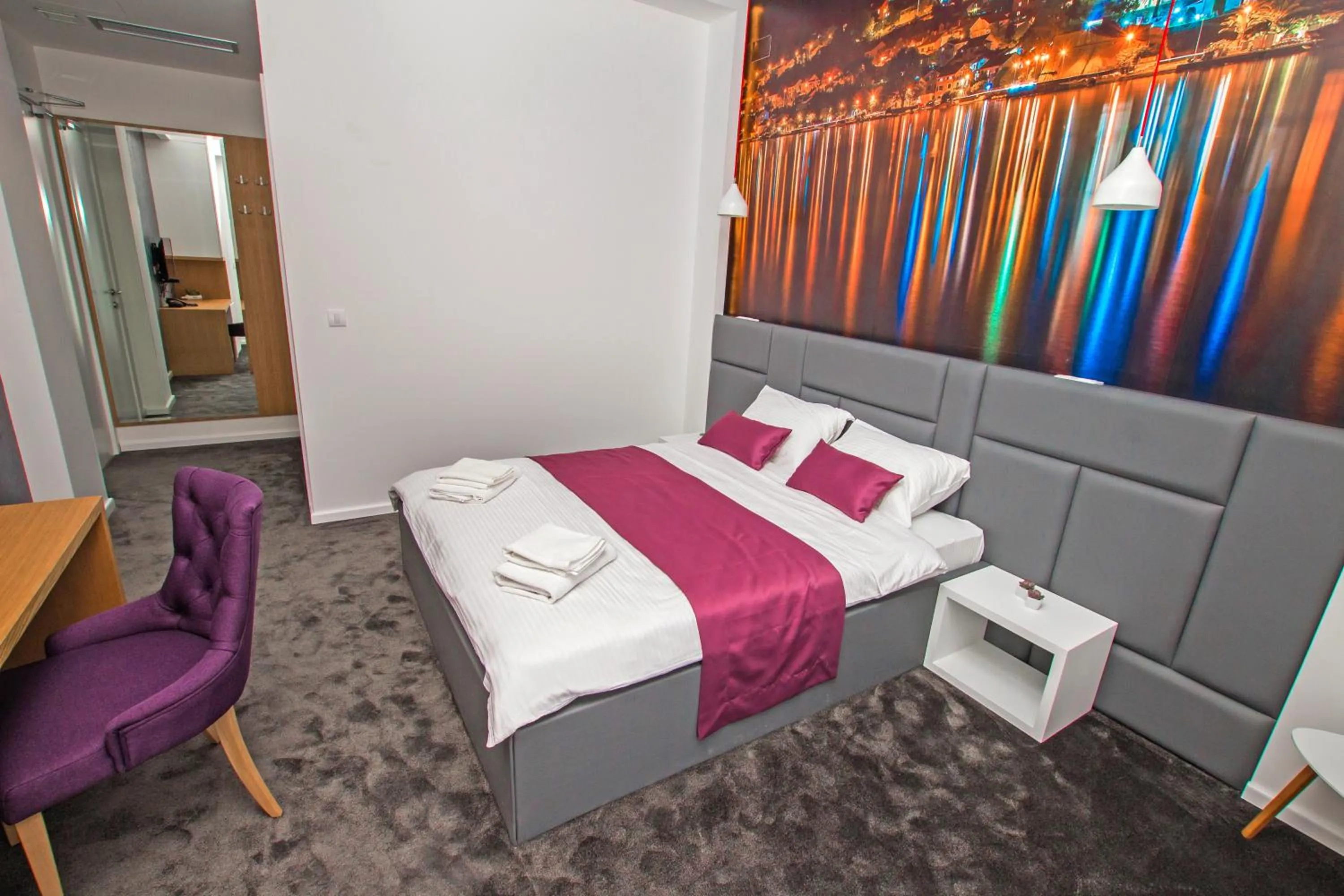 Bedroom, Bed in Hotel Alkima