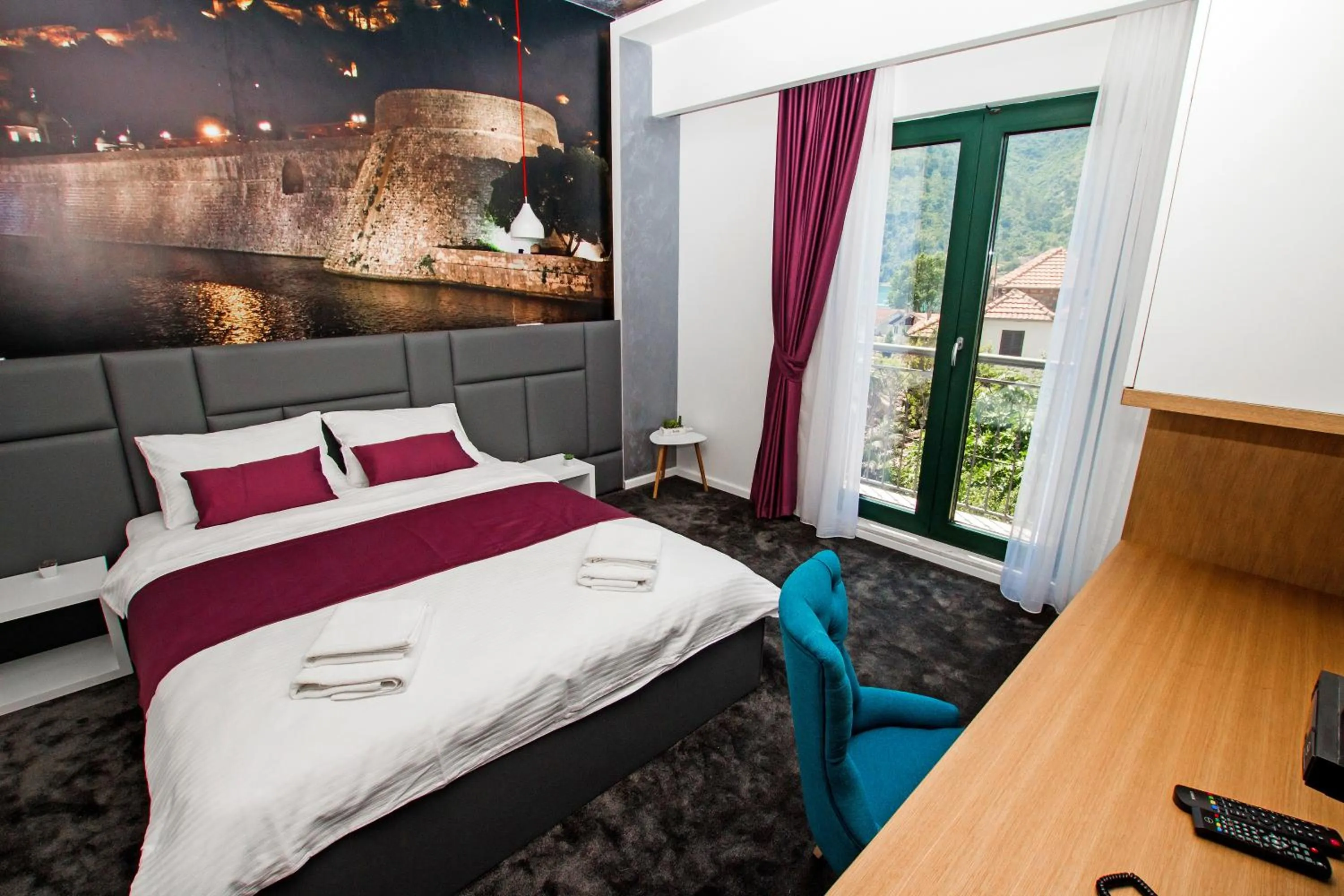 Bedroom, Bed in Hotel Alkima