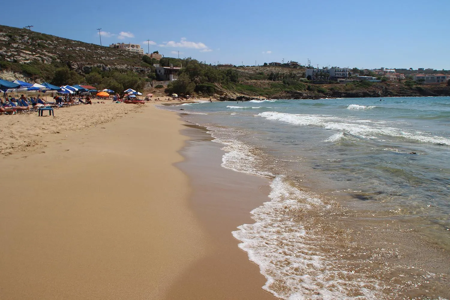 Beach in Naiades Luxury Apartments