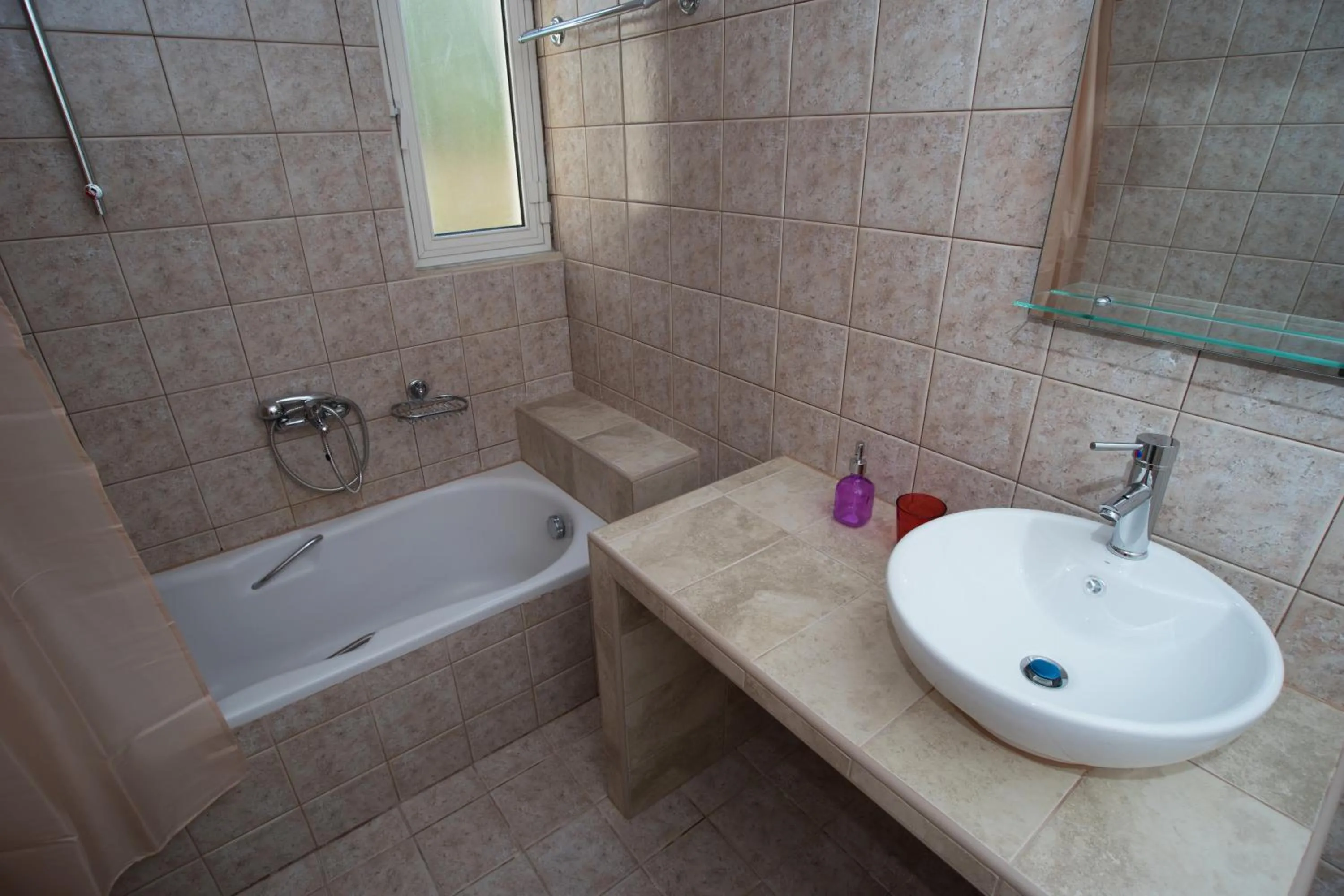 Bathroom in Naiades Luxury Apartments