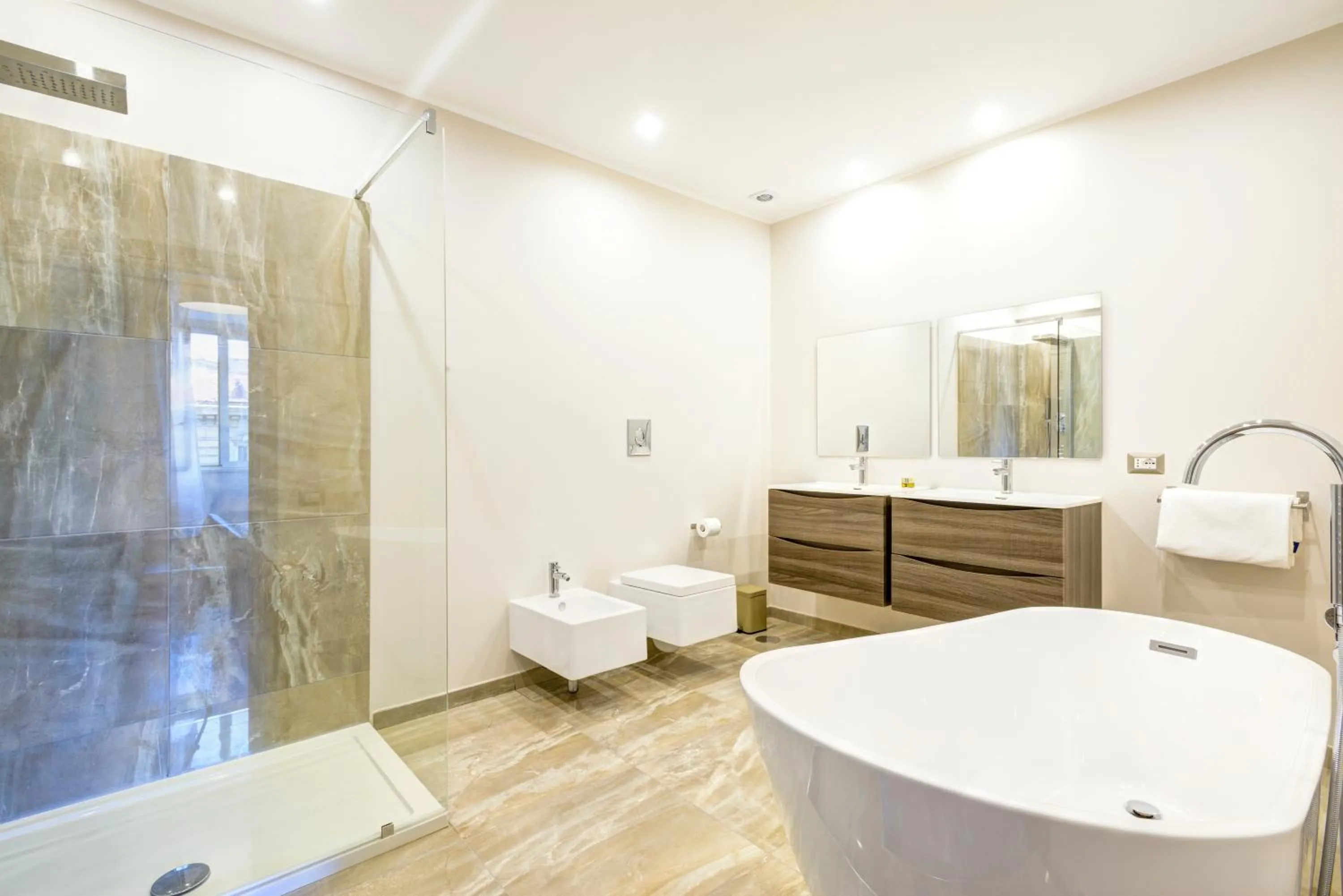 Bathroom in RHS Rienzo Suites