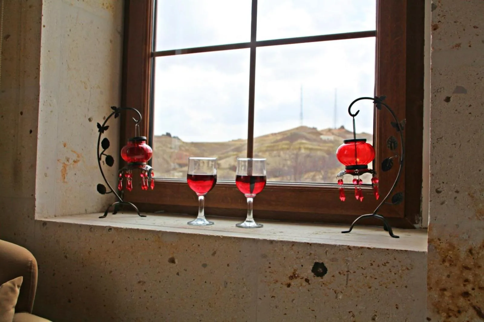 Mountain view in Esens Stone House