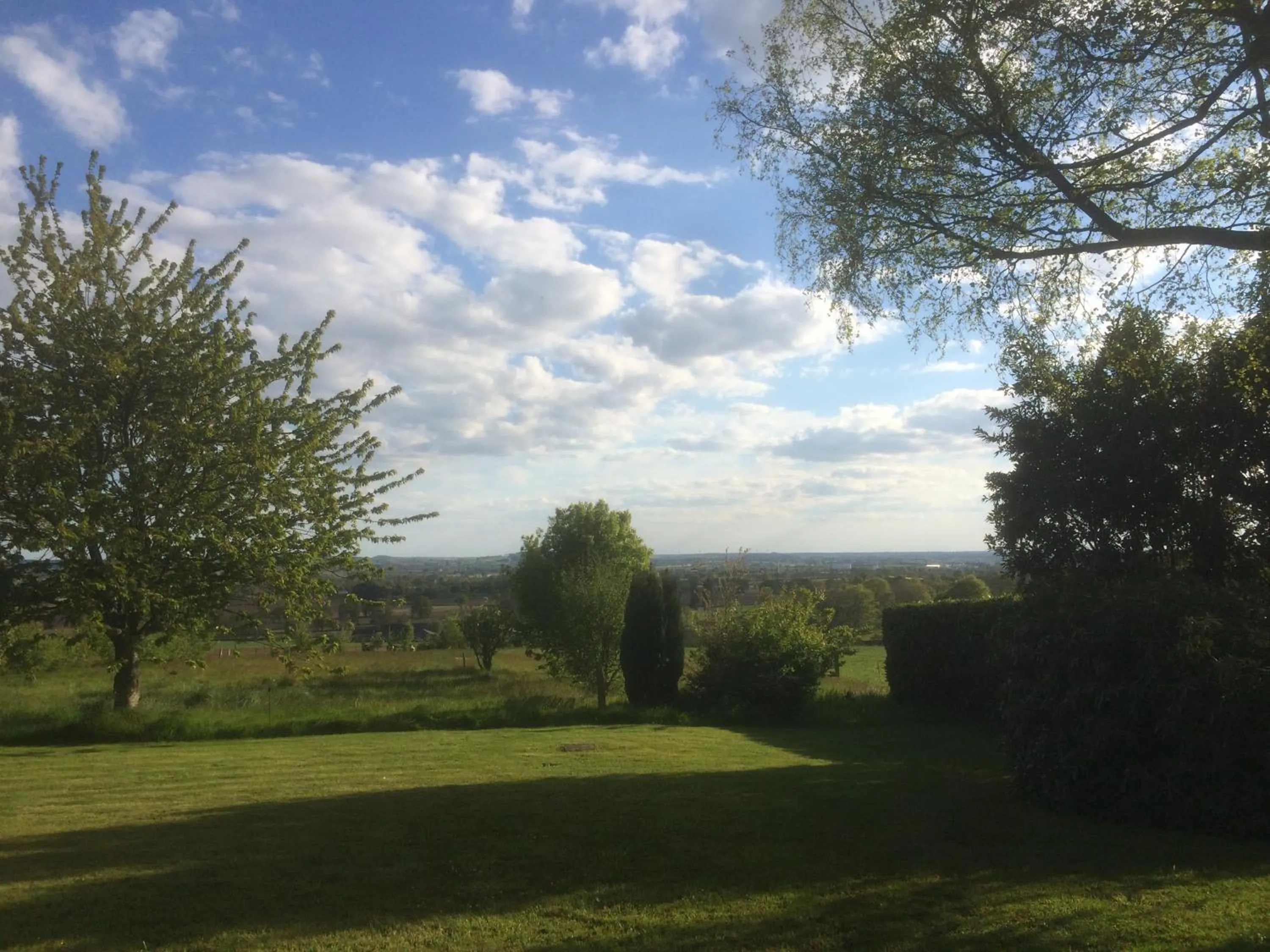 Garden view in La Chambre Montbrault