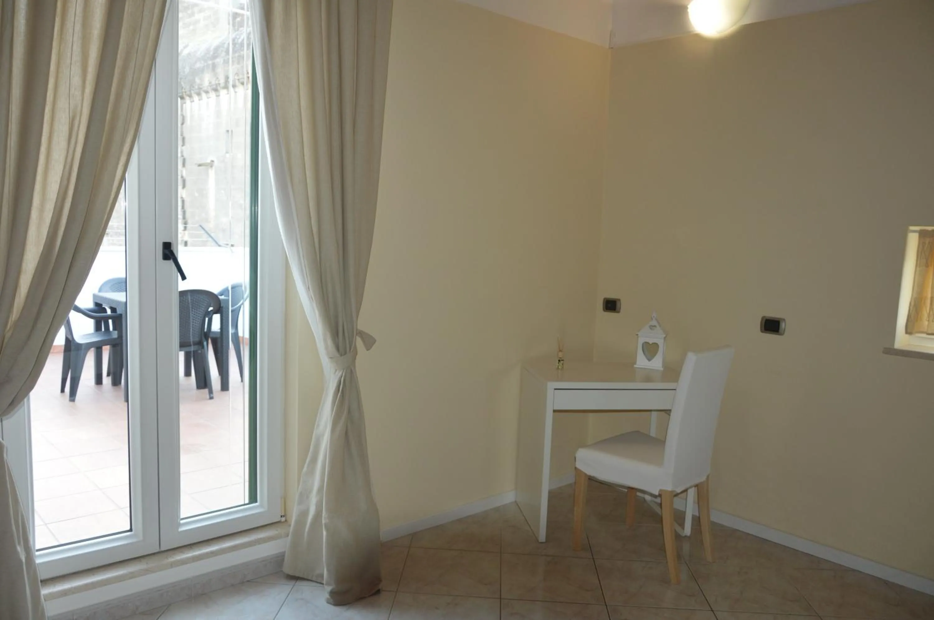 Decorative detail in B&B La Colomba