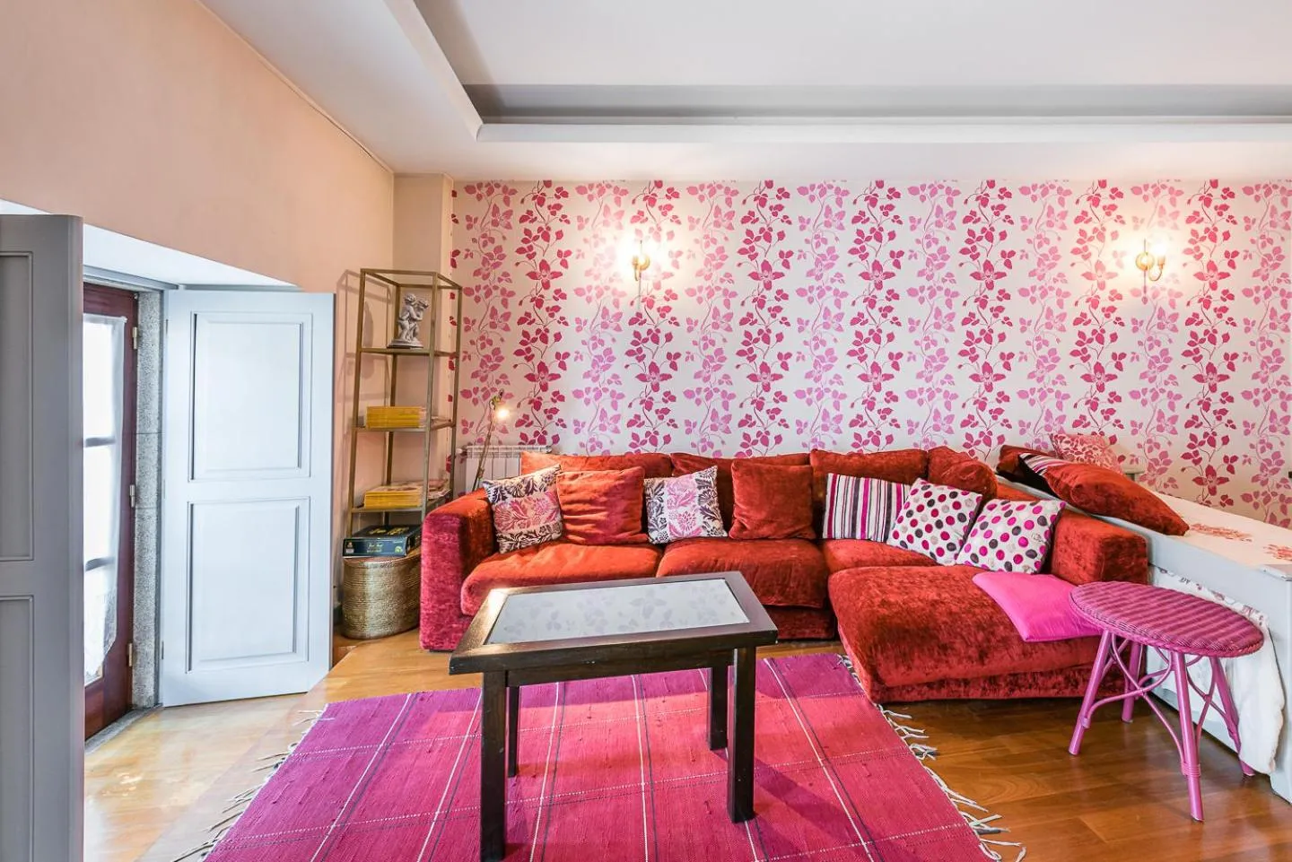 Living room in Praça Guest House