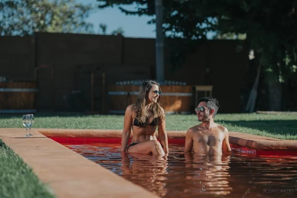 Swimming pool in Hotel Boutique BC Wine Casablanca