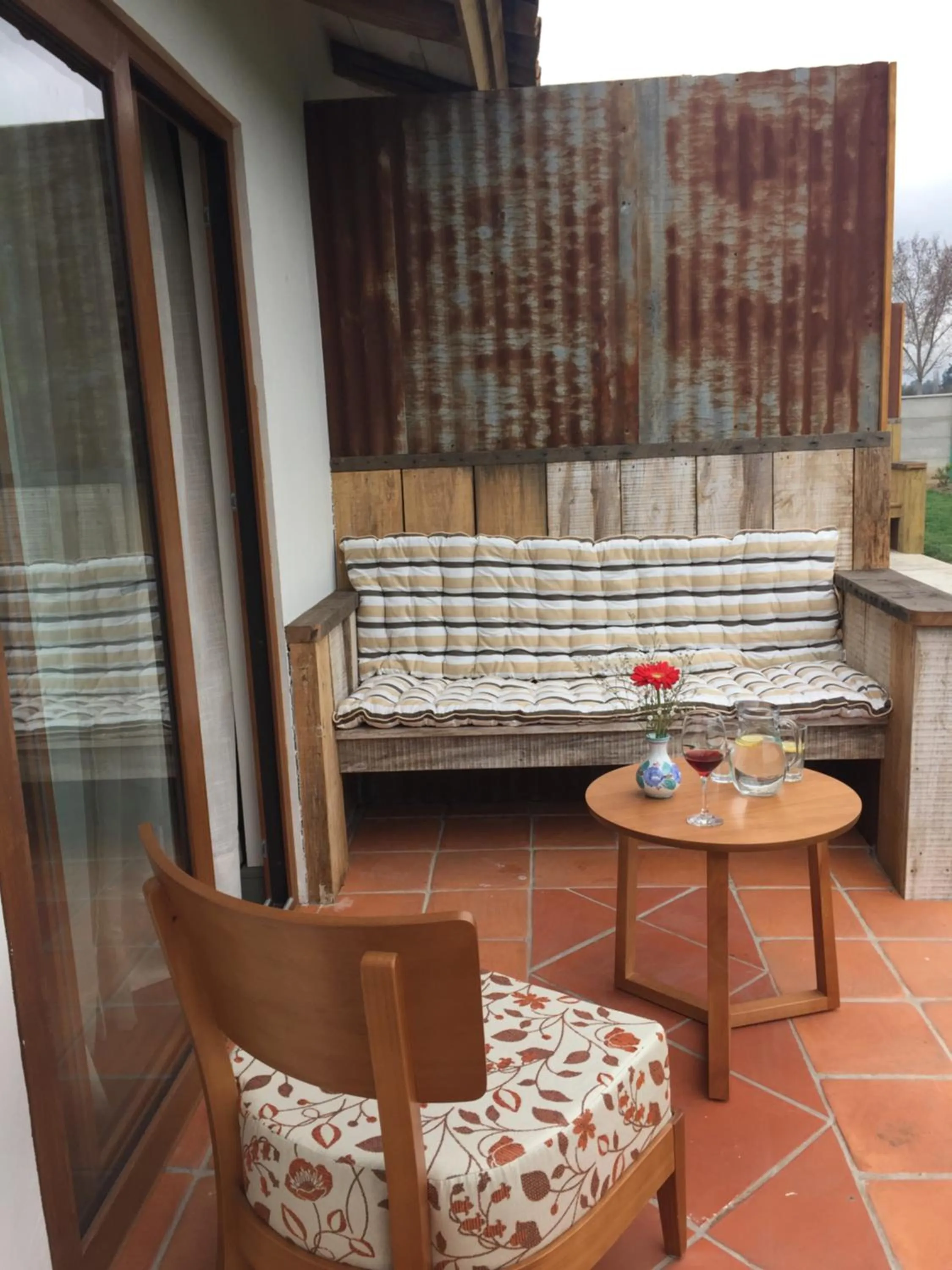 Balcony/Terrace in Hotel Boutique BC Wine Casablanca