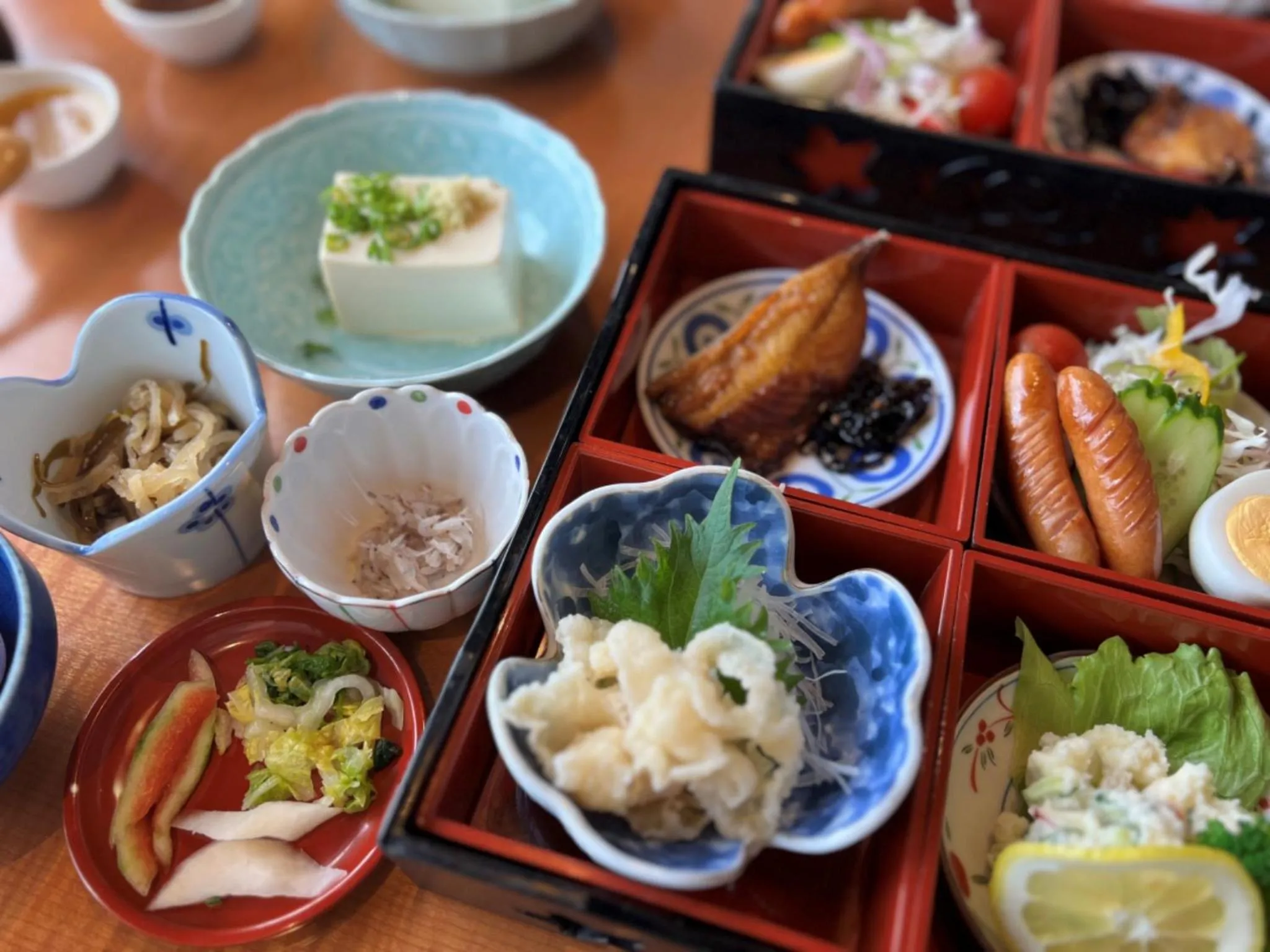 Breakfast in Ichifukuso