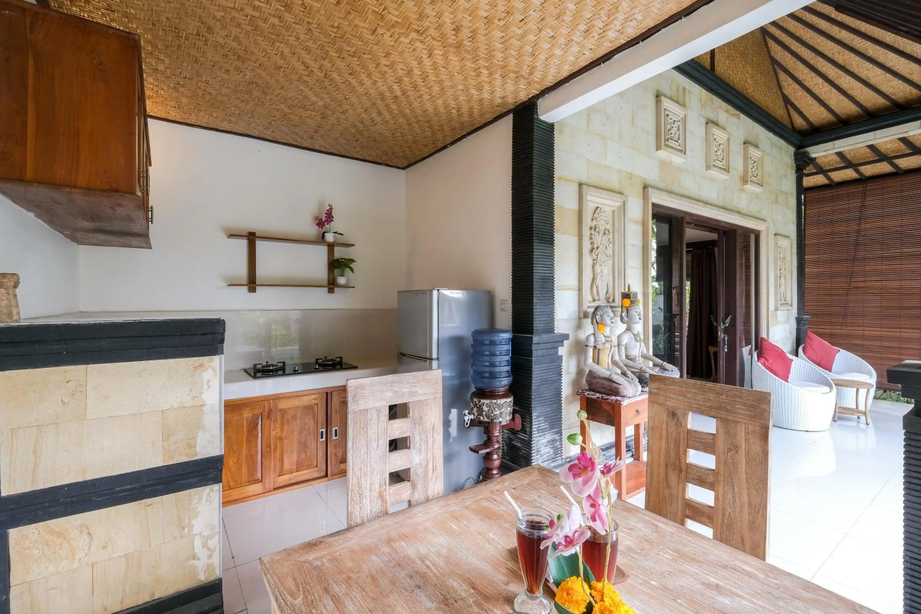 Dining area in Villa Tirtha Amertha Ubud