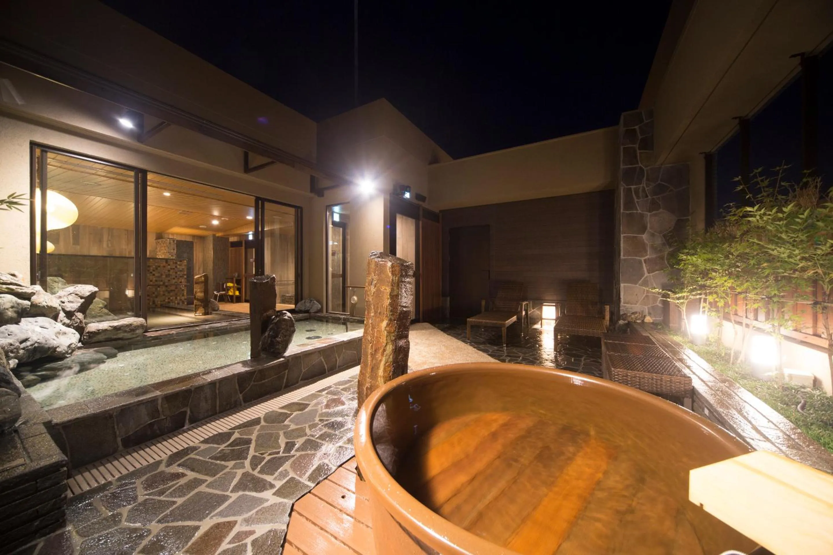 Hot Spring Bath in Dormy Inn Izumo