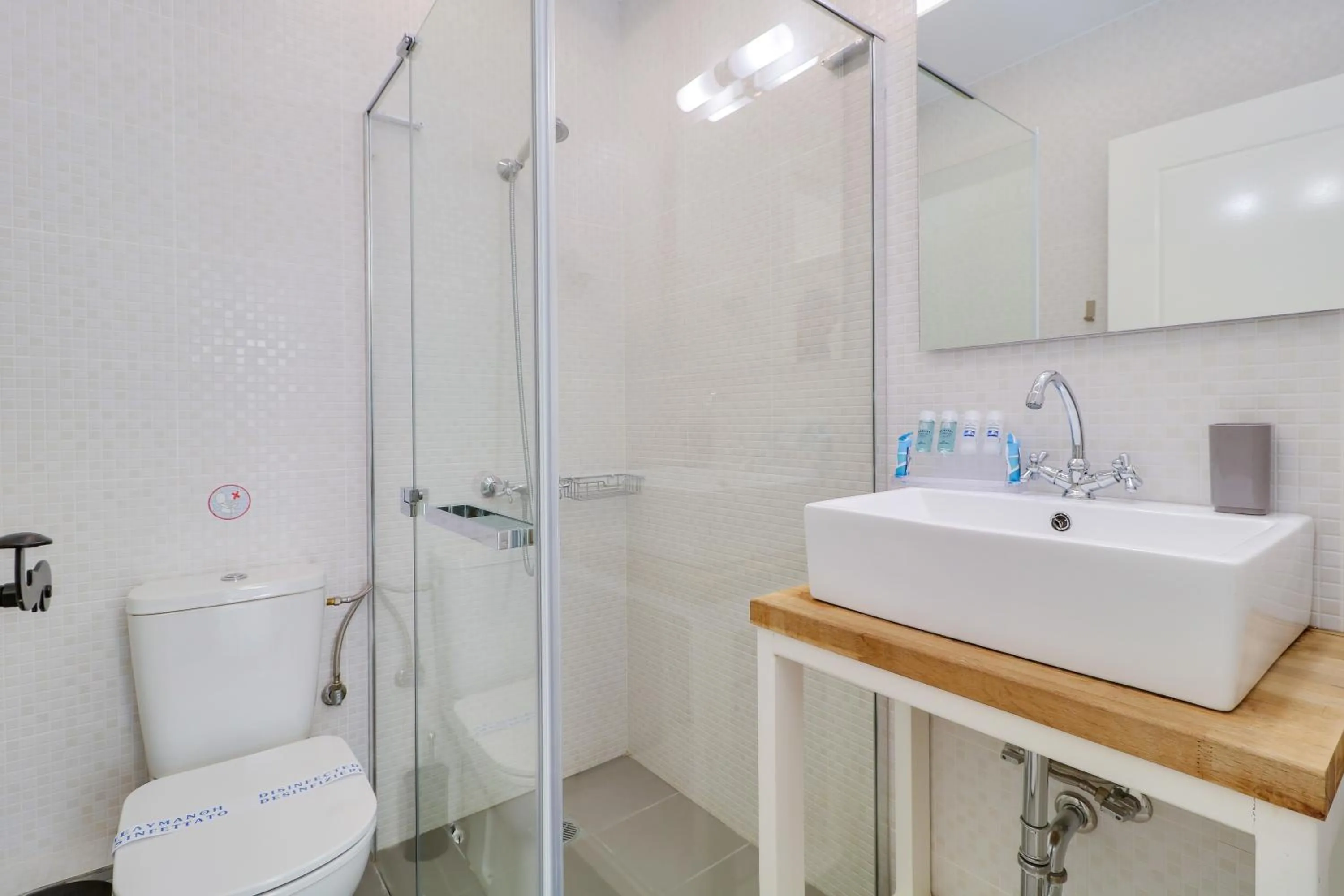 Shower in Athens Residence Apartments