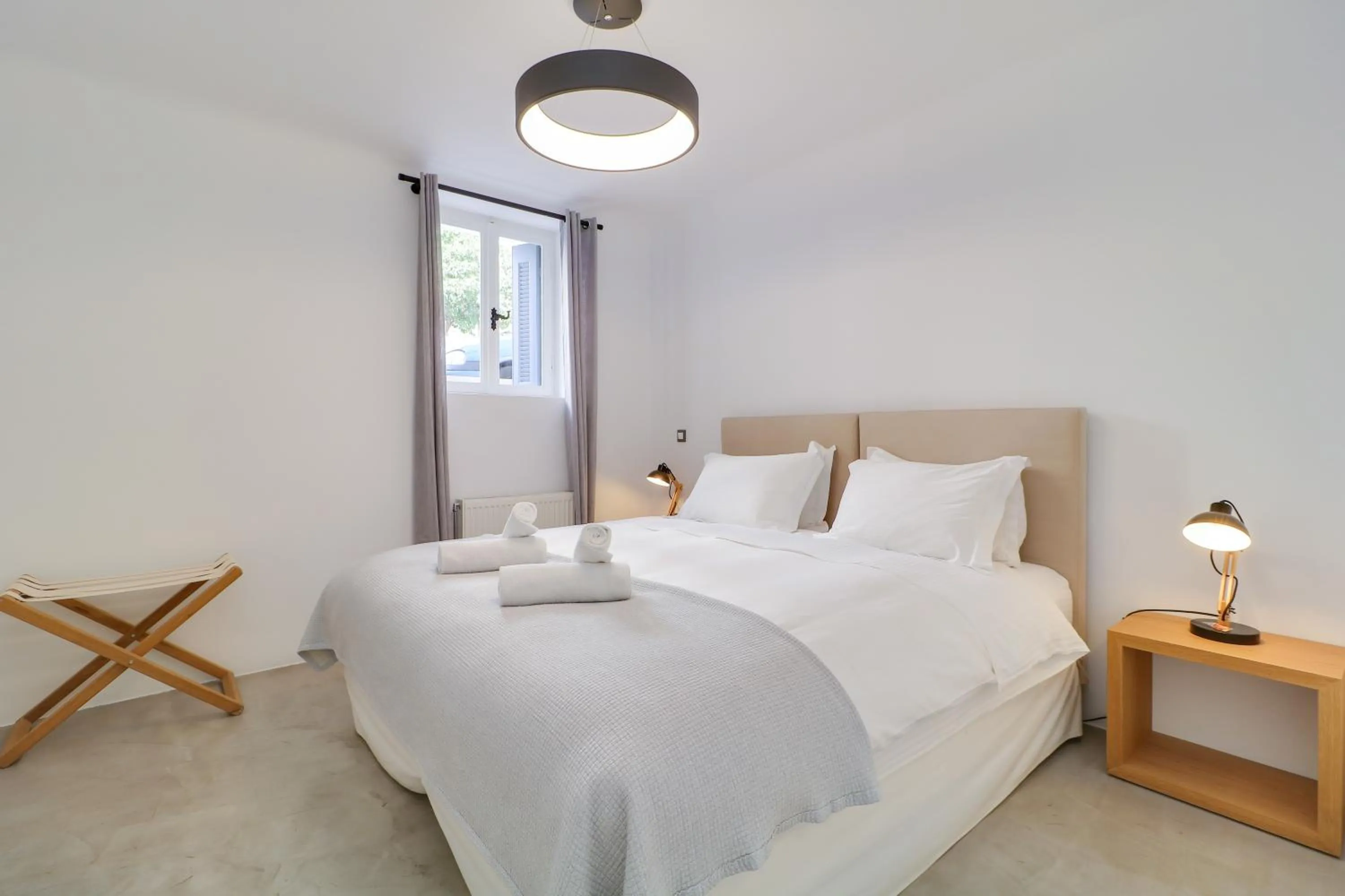 Bedroom, Bed in Athens Residence Apartments