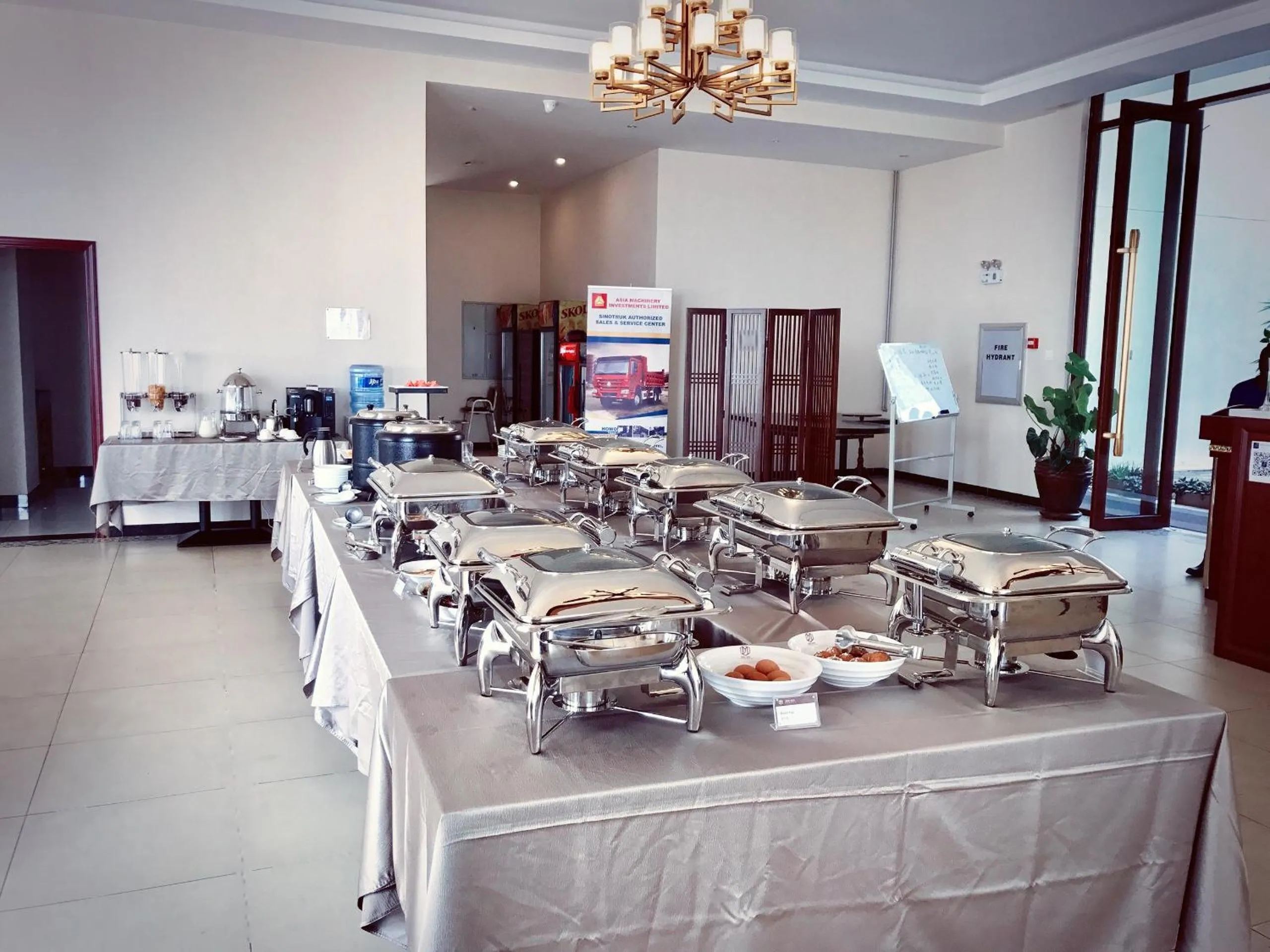 Continental breakfast in Dmall Hotel