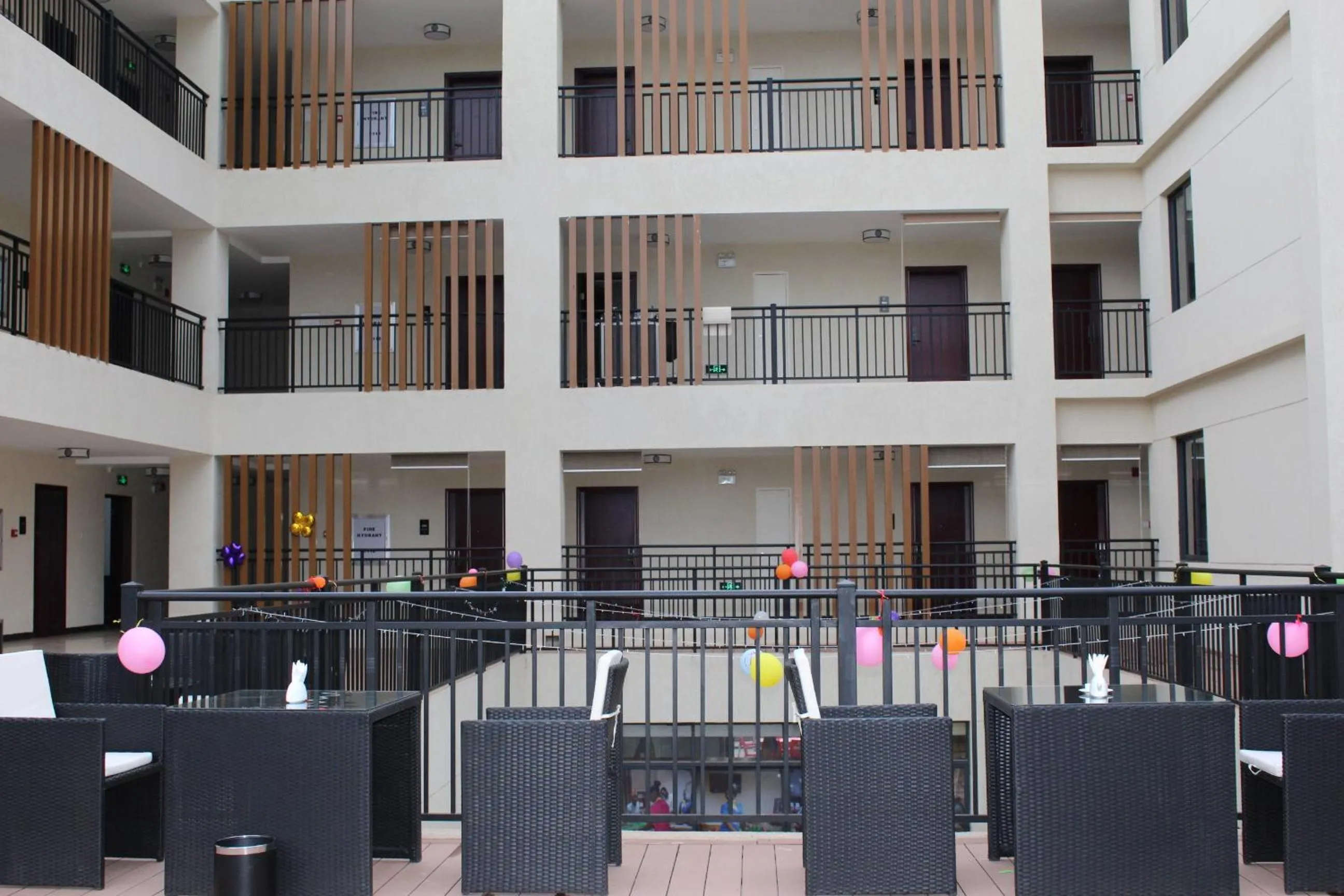 Balcony/Terrace in Dmall Hotel