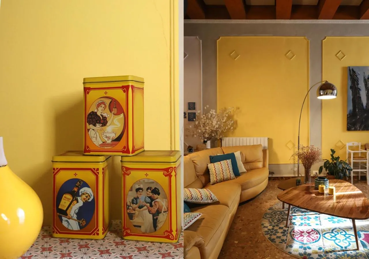 Living room in Retrò B&B