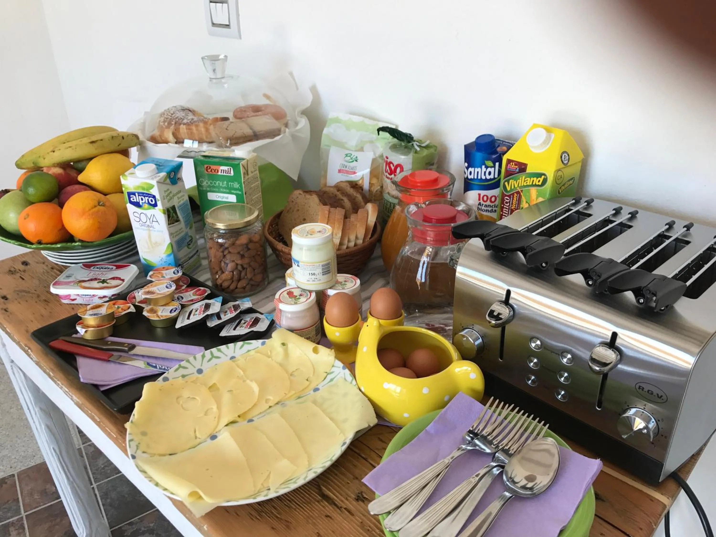 Breakfast in b&b Franzisca