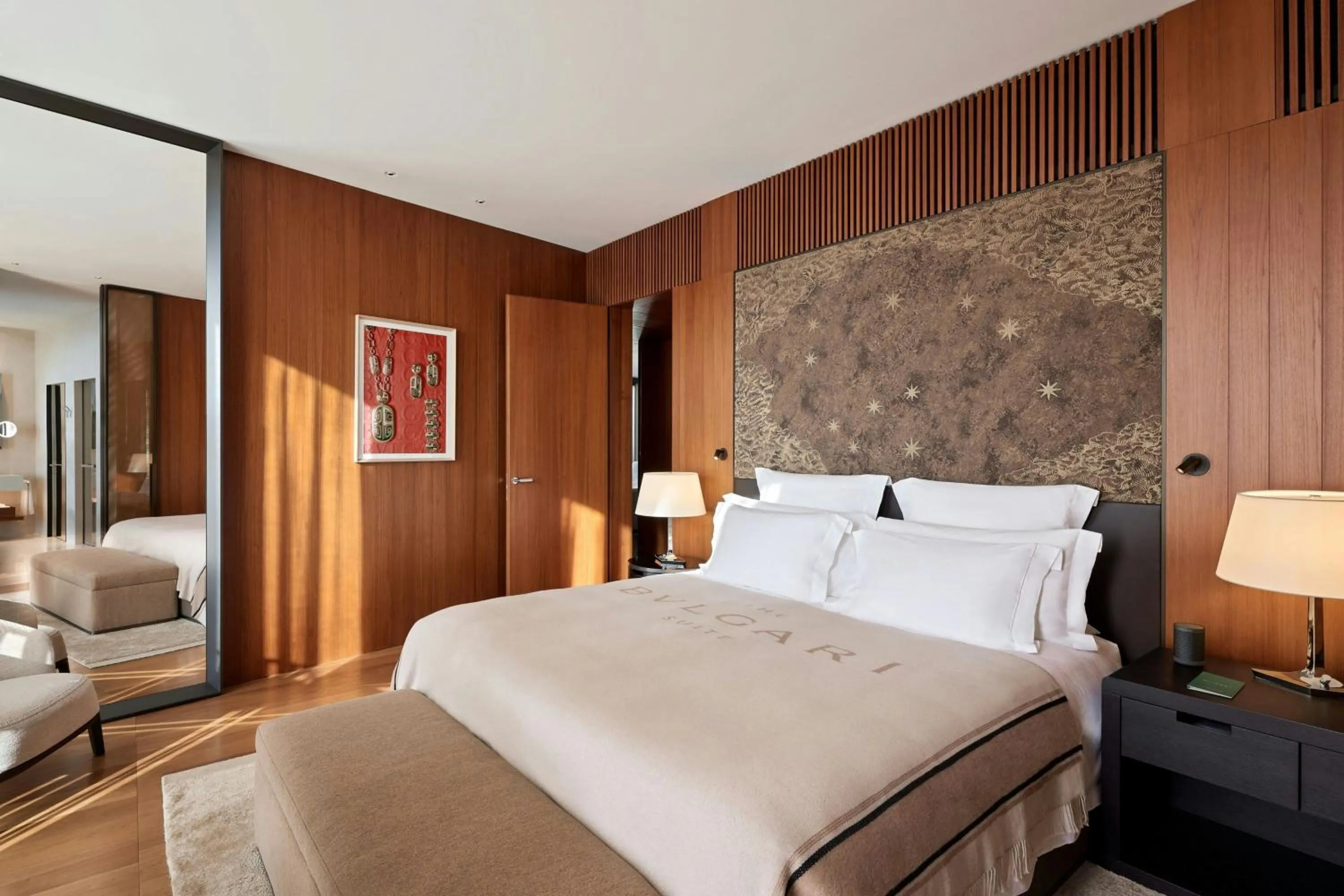 Bedroom, Bed in Bvlgari Hotel Milano