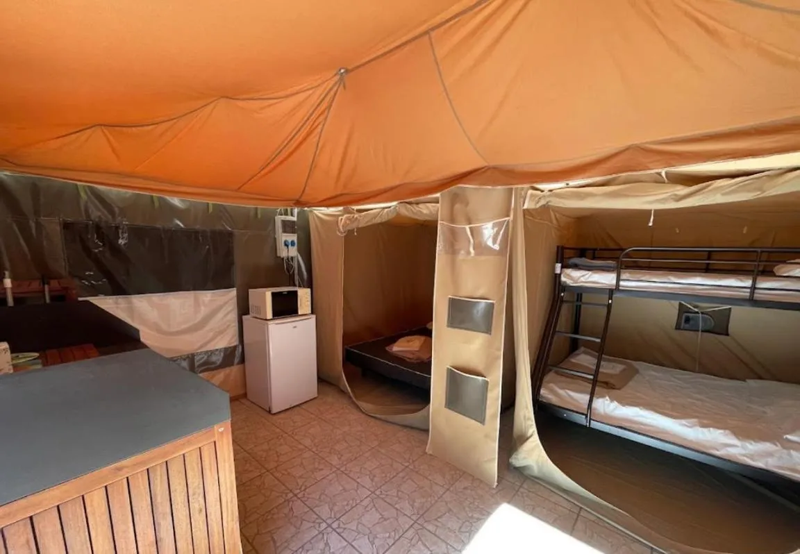 Bed in Camping Les Maraises