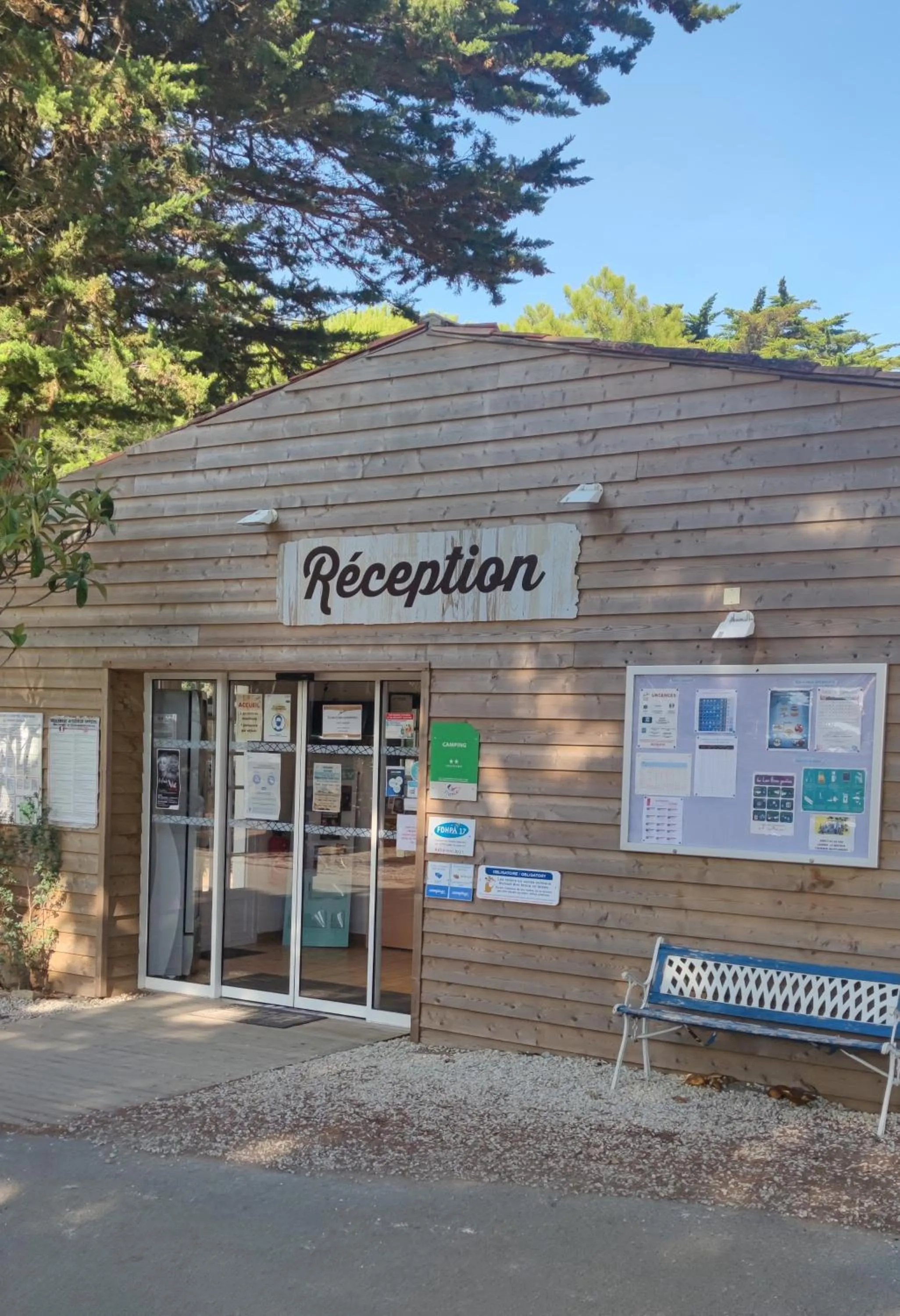 Property building in Camping Les Maraises
