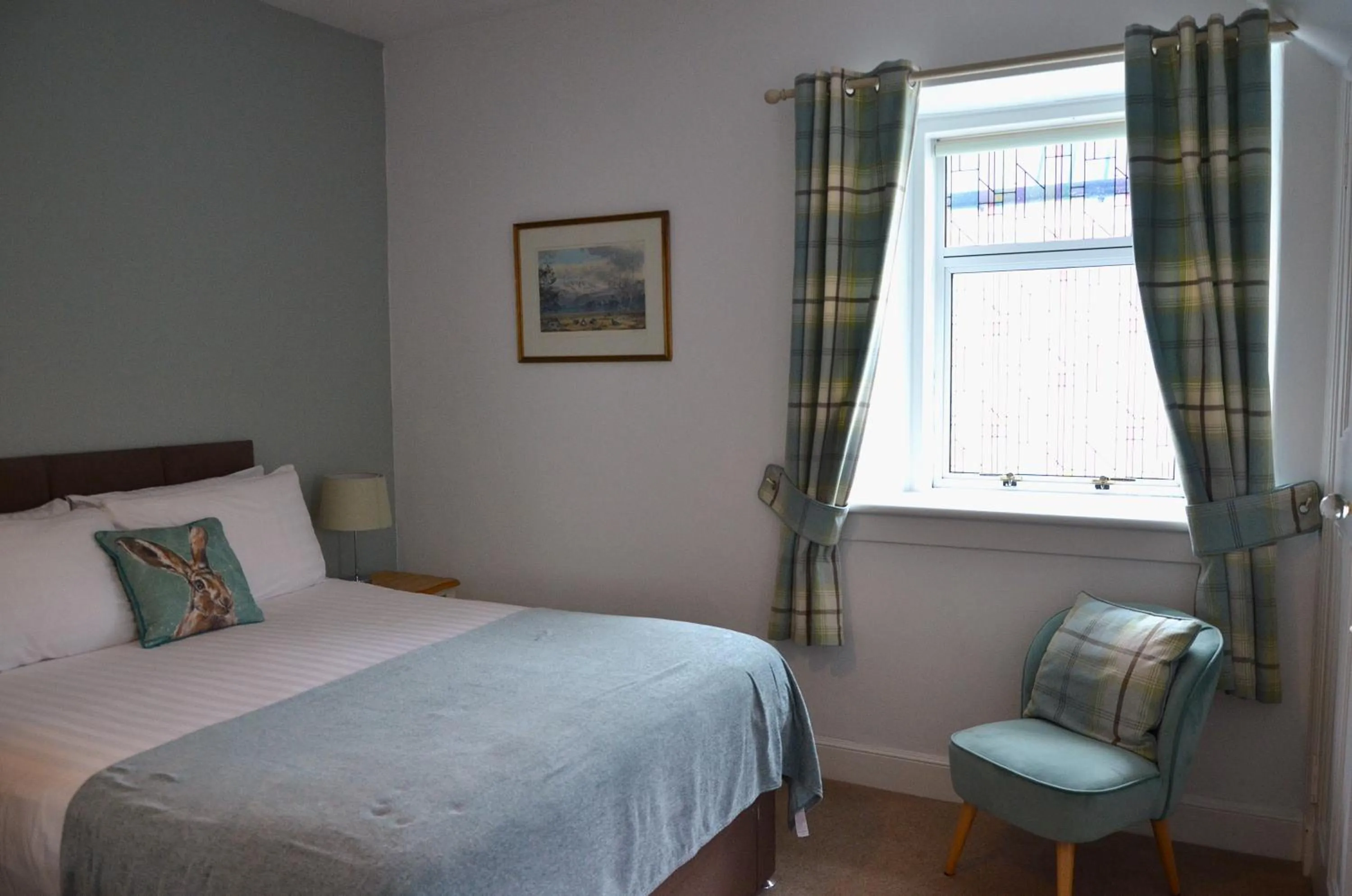 Bed in Atholl House Skye