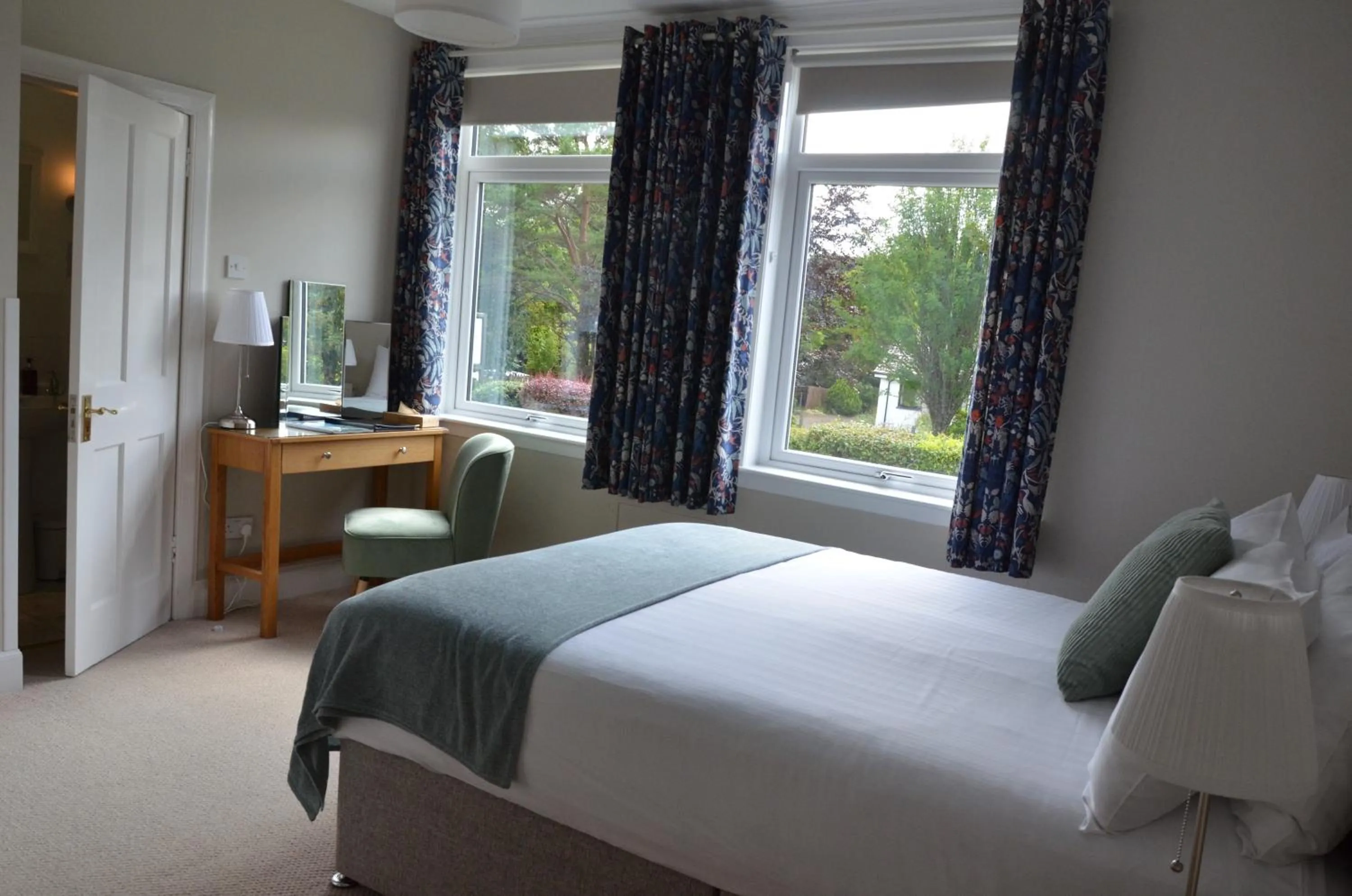 Bed in Atholl House Skye