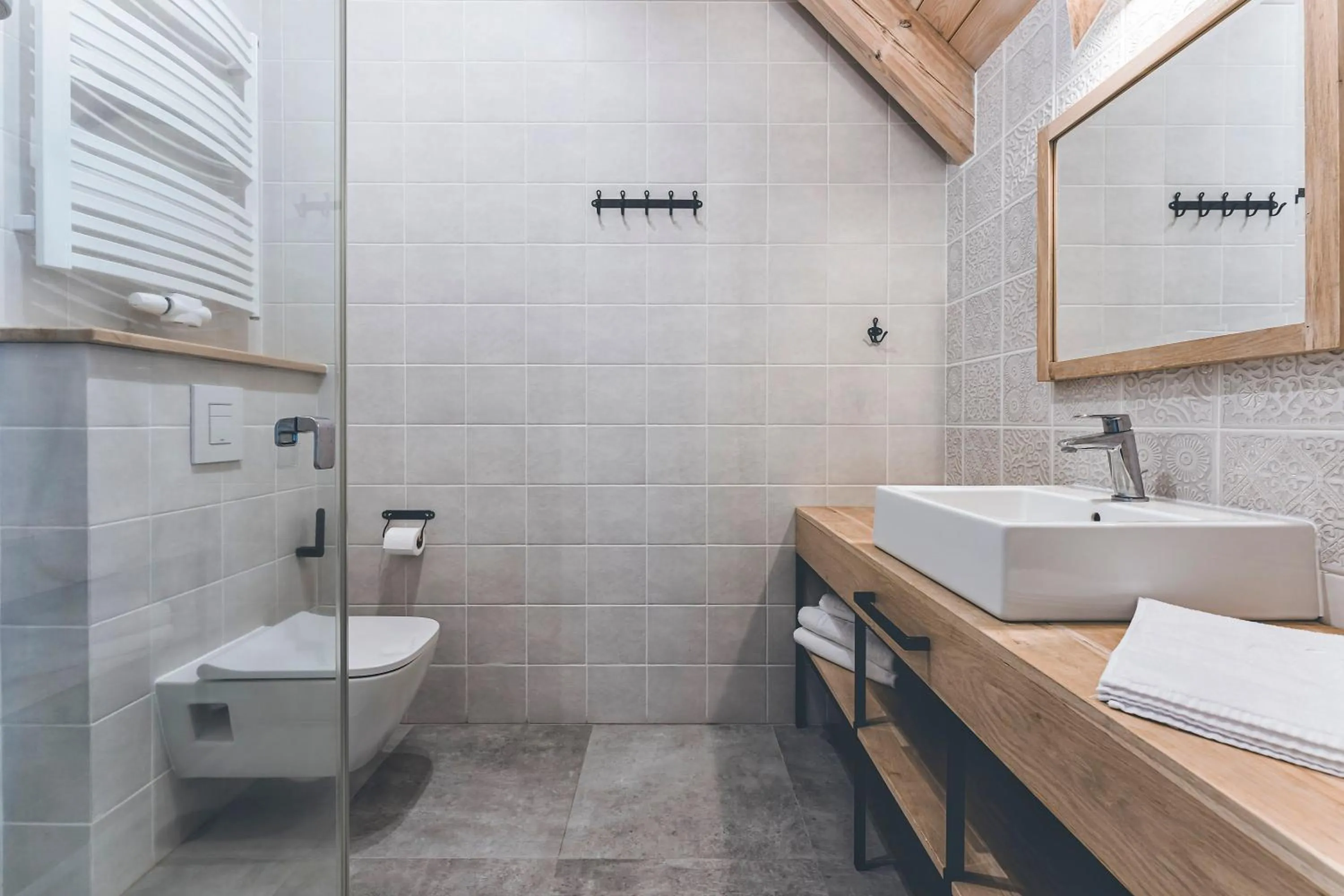 Shower in Łubinowe Wzgórze Dom II