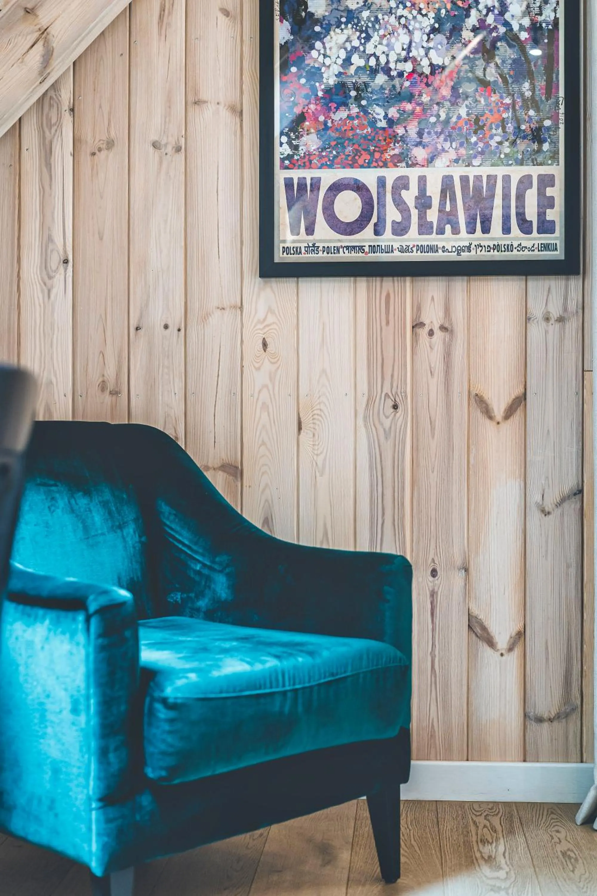 Decorative detail in Łubinowe Wzgórze Dom II