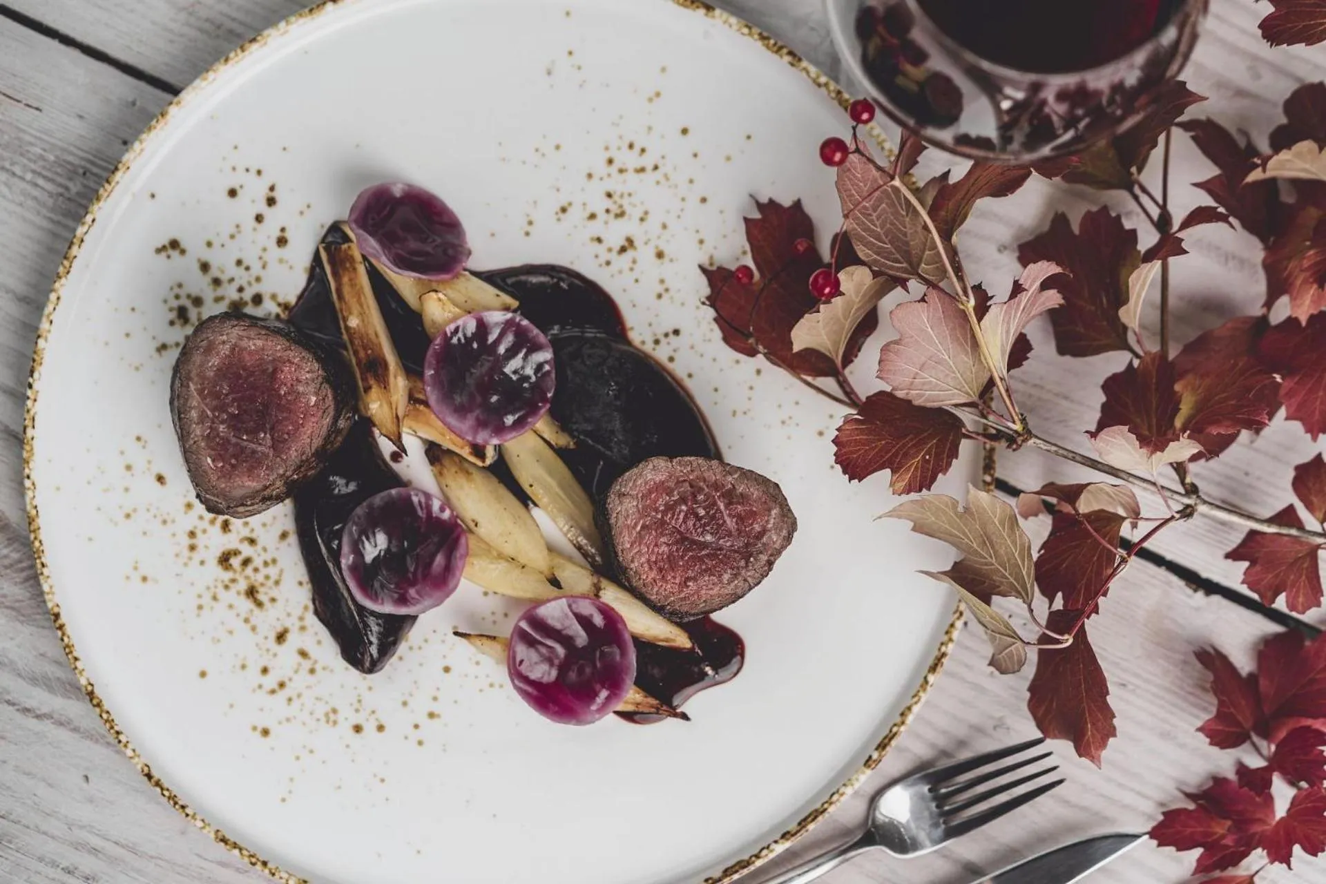 Meals in Łubinowe Wzgórze Dom II