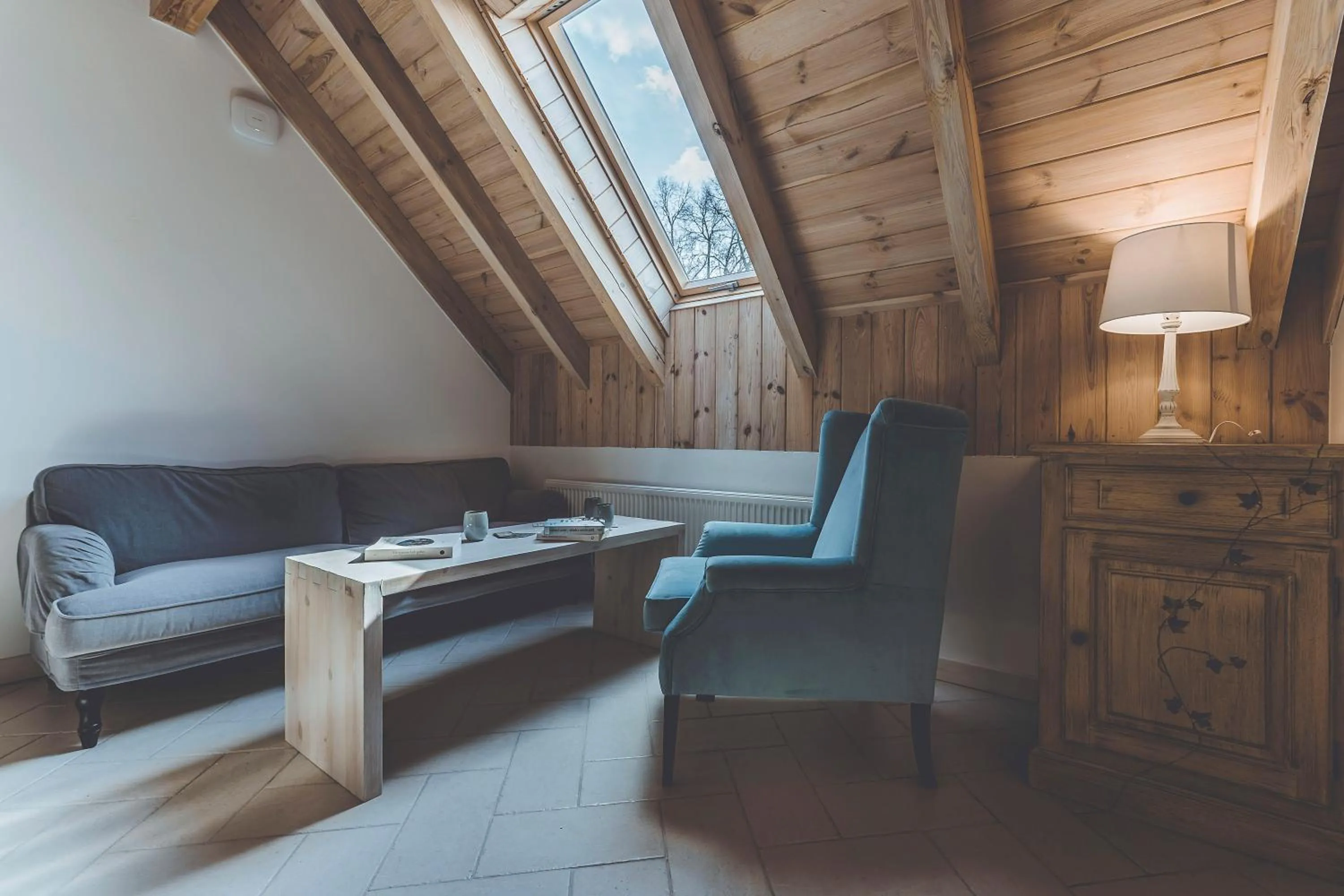 Communal lounge/ TV room in Łubinowe Wzgórze Dom II