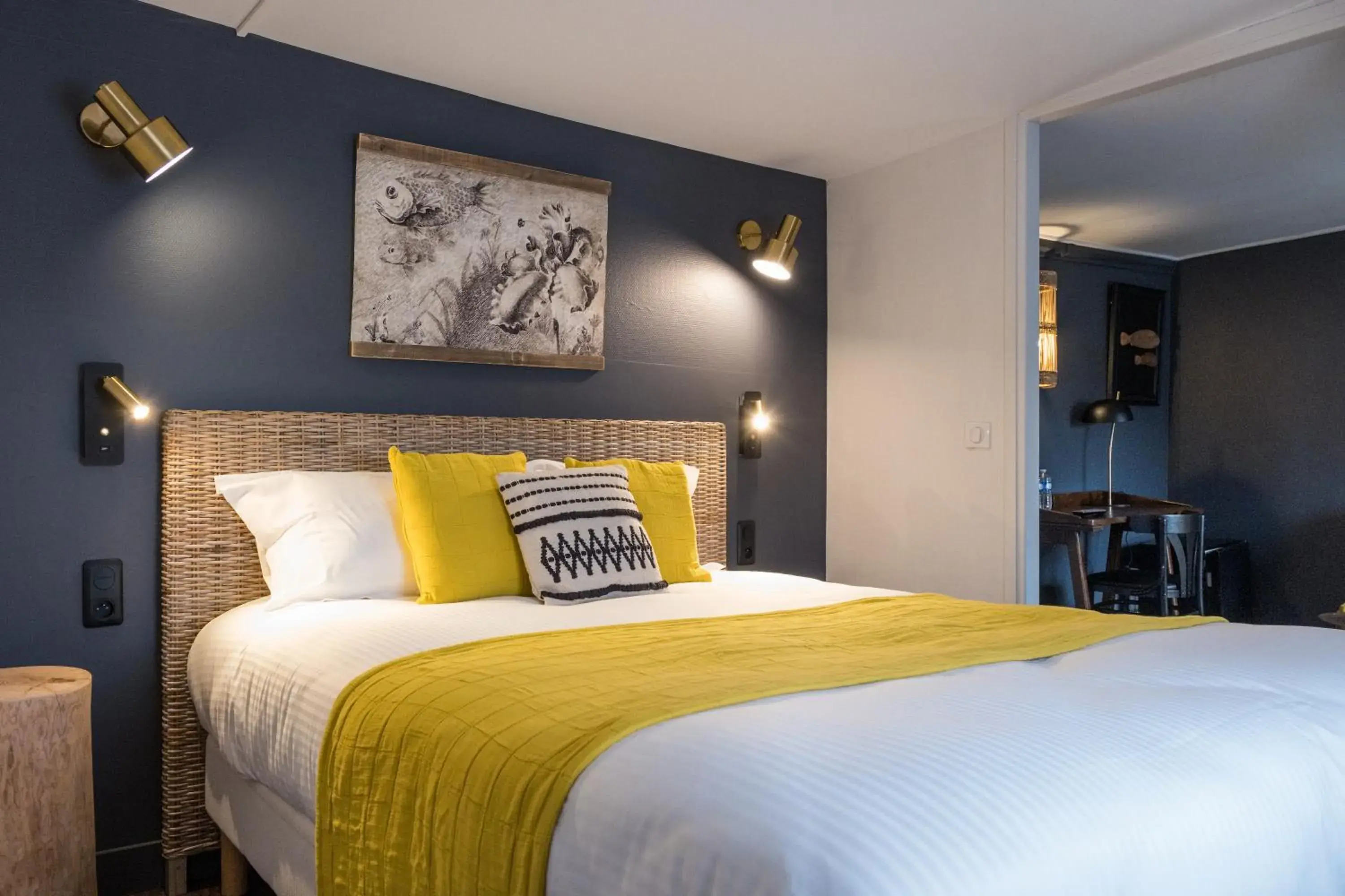 Family Junior Suite in Hôtel Le Patio - Deauville Family Junior Suite in Hôtel Le Patio - Deauville