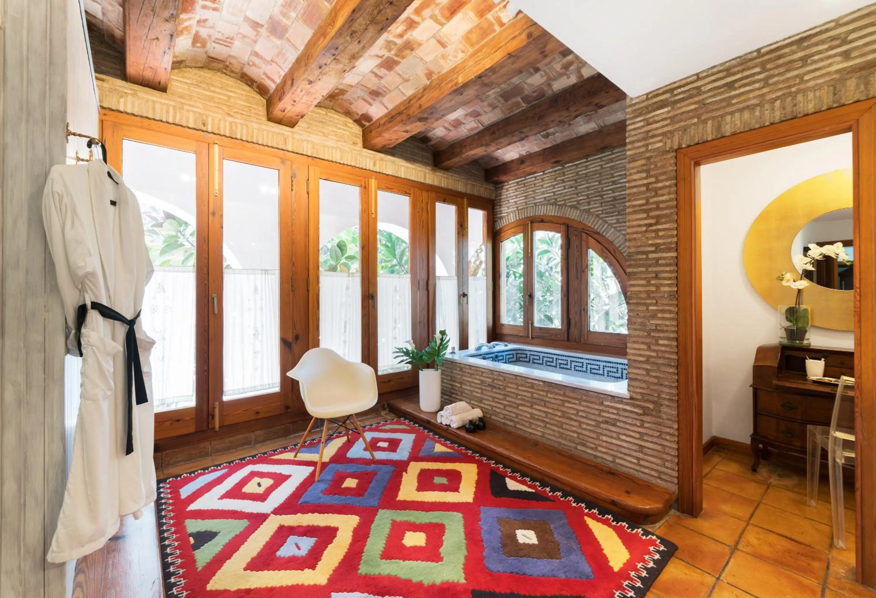 Bed in Villa El Porto