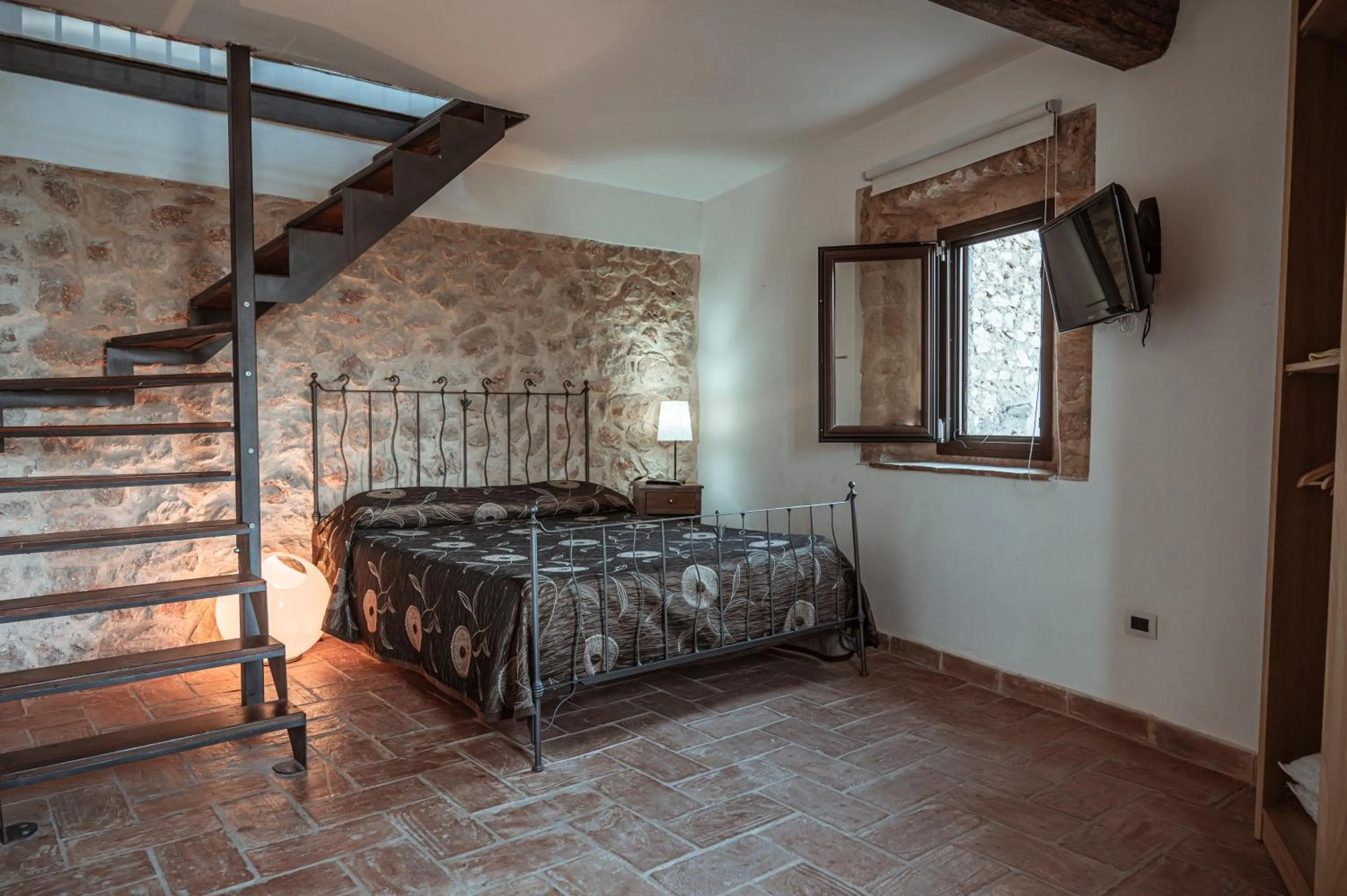 Bedroom, Bed in Locanda Persei