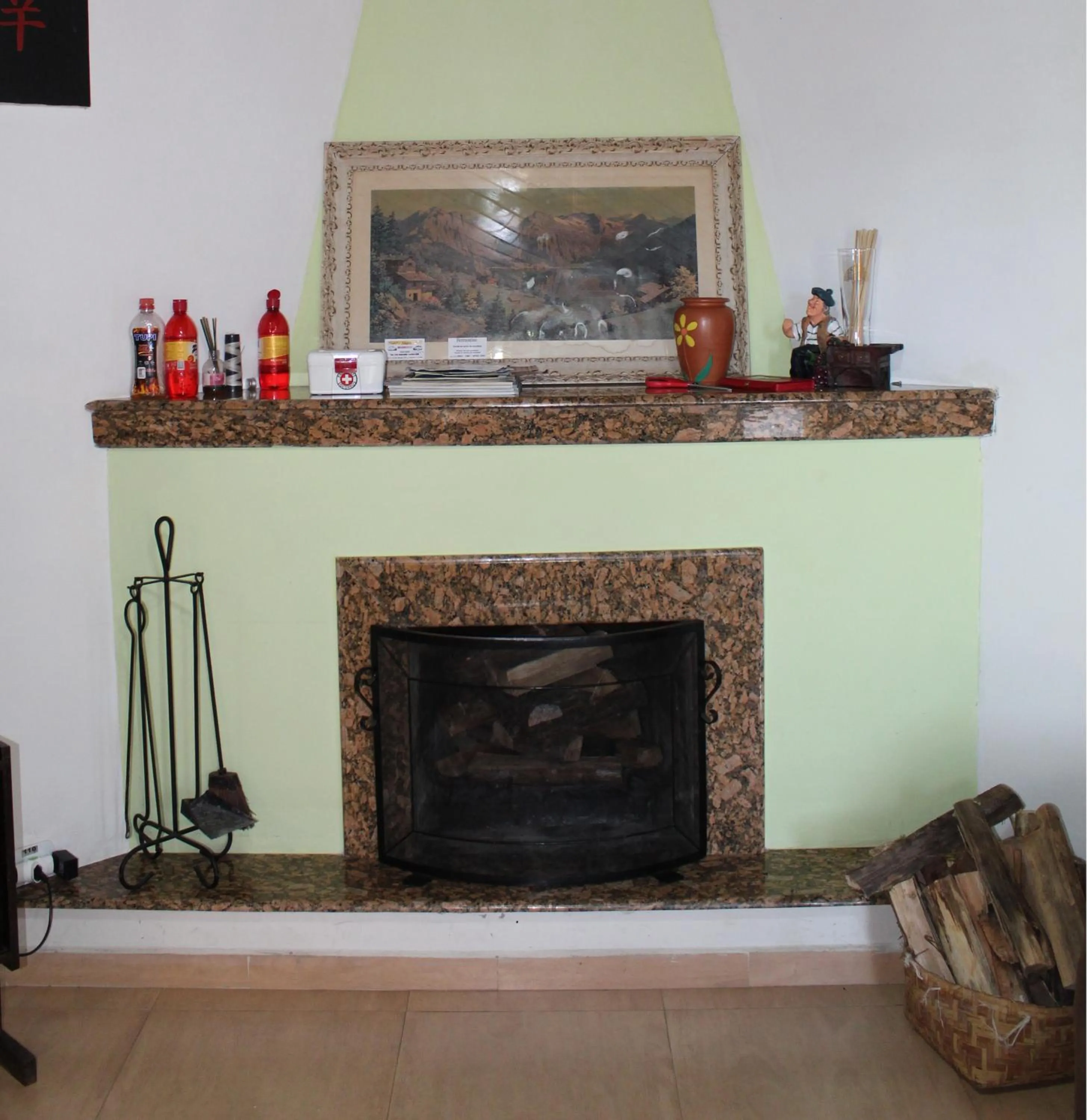 Decorative detail in Casa de Lazer em Campos do Jordao