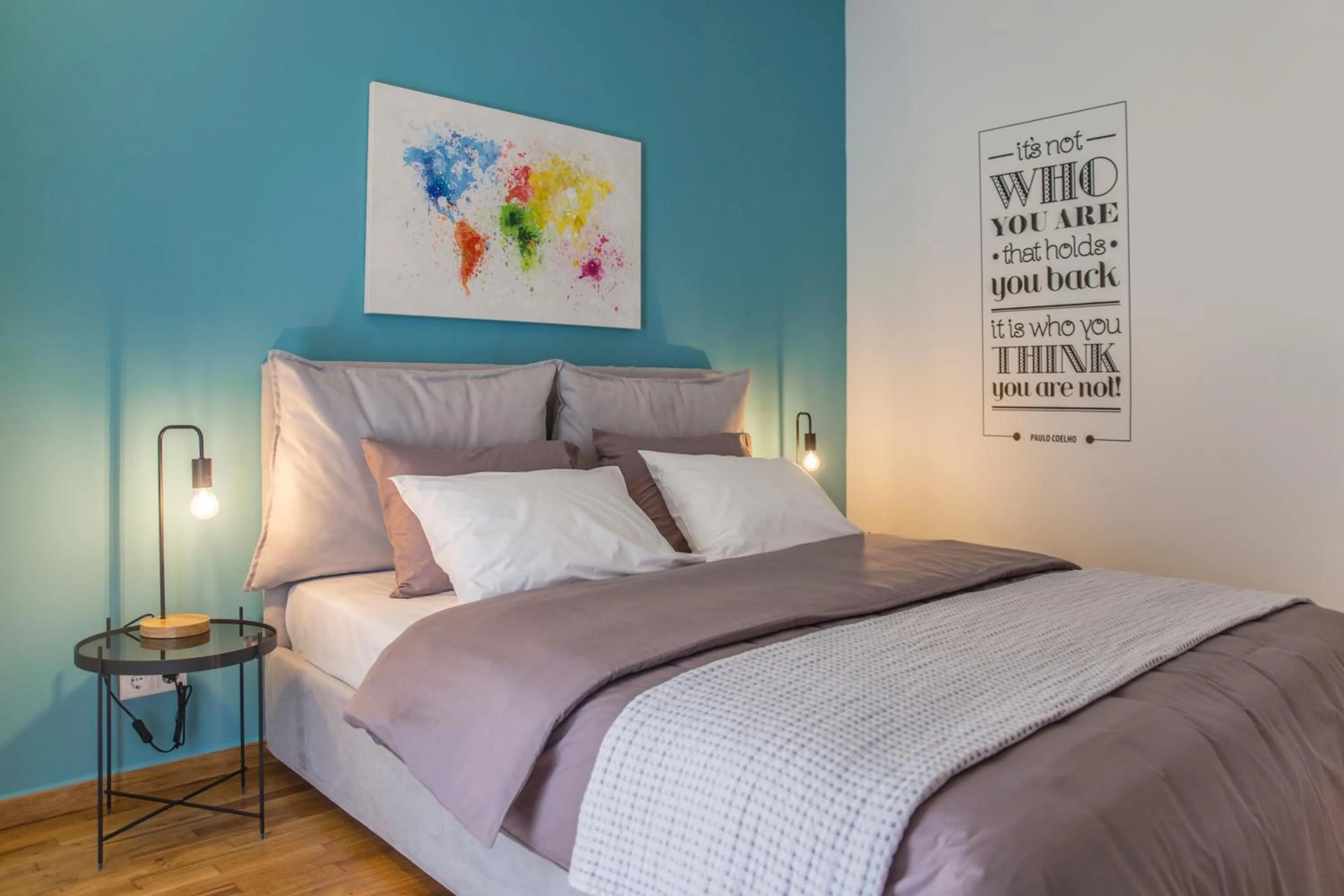 Bed in The Athens Insider