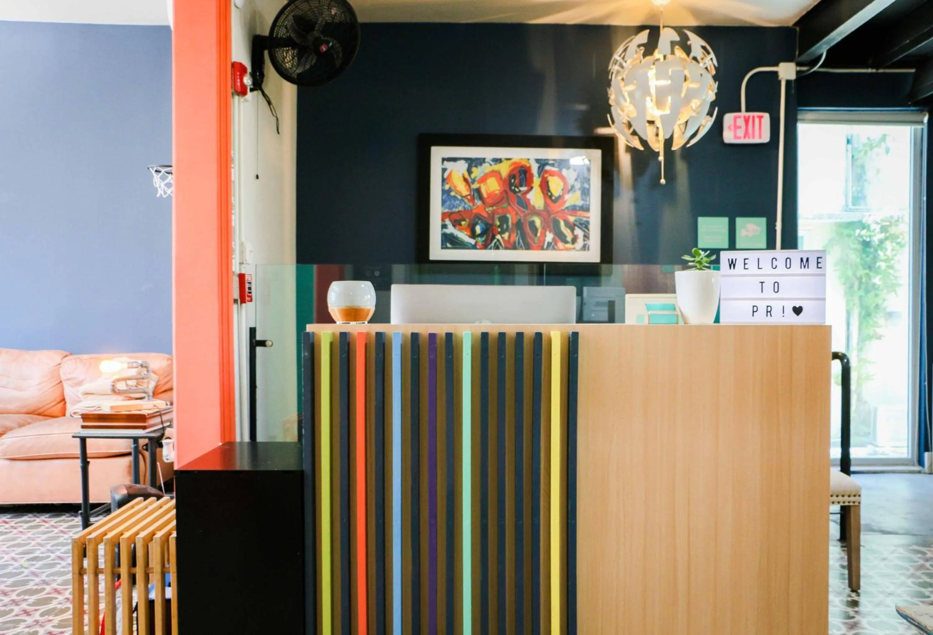 Lobby or reception in Conturce Hostel