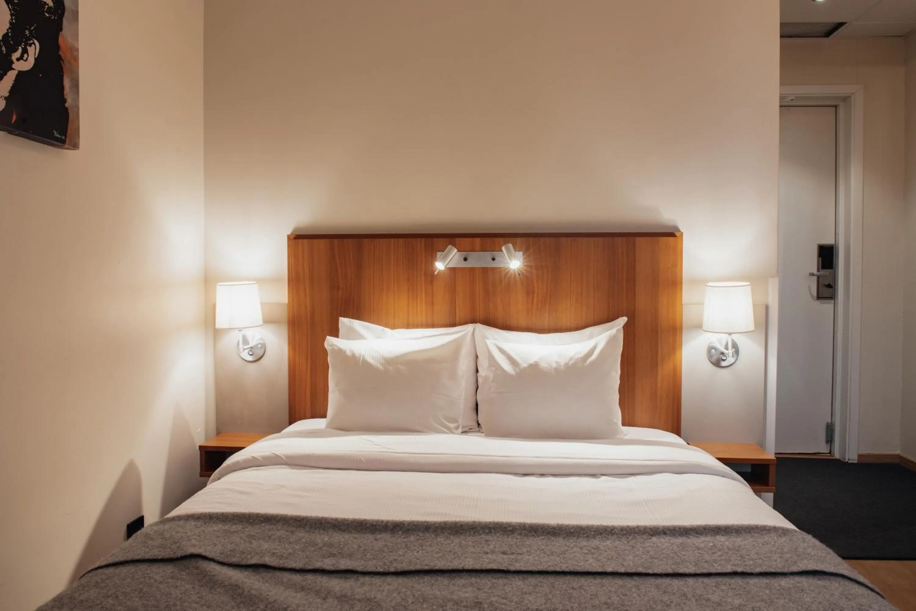 Bed in Home Hotel Kung Oscar