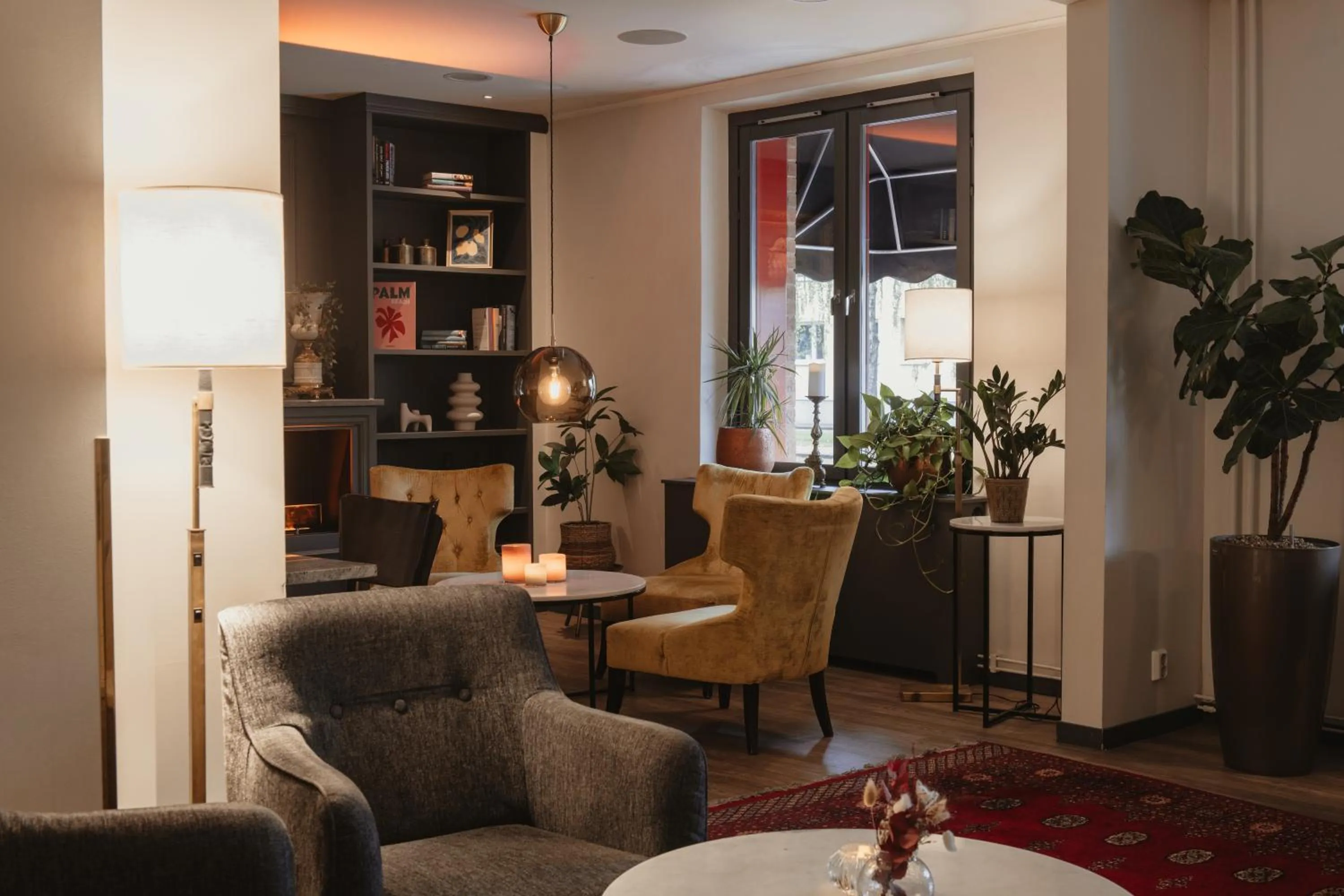 Lobby or reception in Home Hotel Kung Oscar