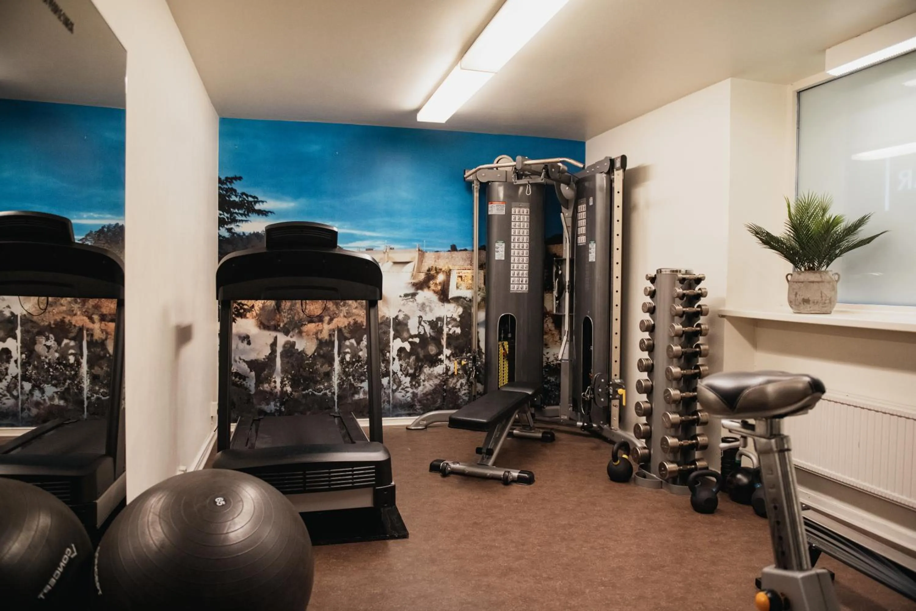 Fitness centre/facilities in Home Hotel Kung Oscar