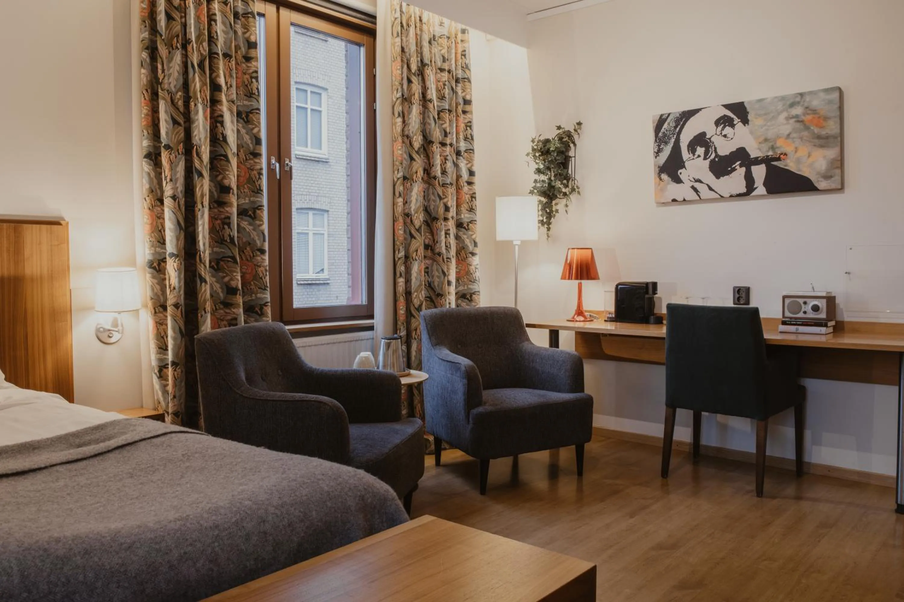 Bed in Home Hotel Kung Oscar